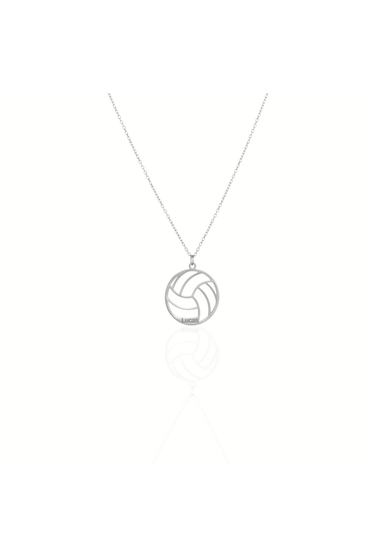 Klart Jewellery İsimli Voleybol Topu Kolye 925 ayar Gümüş İsimli Voleybol kolye