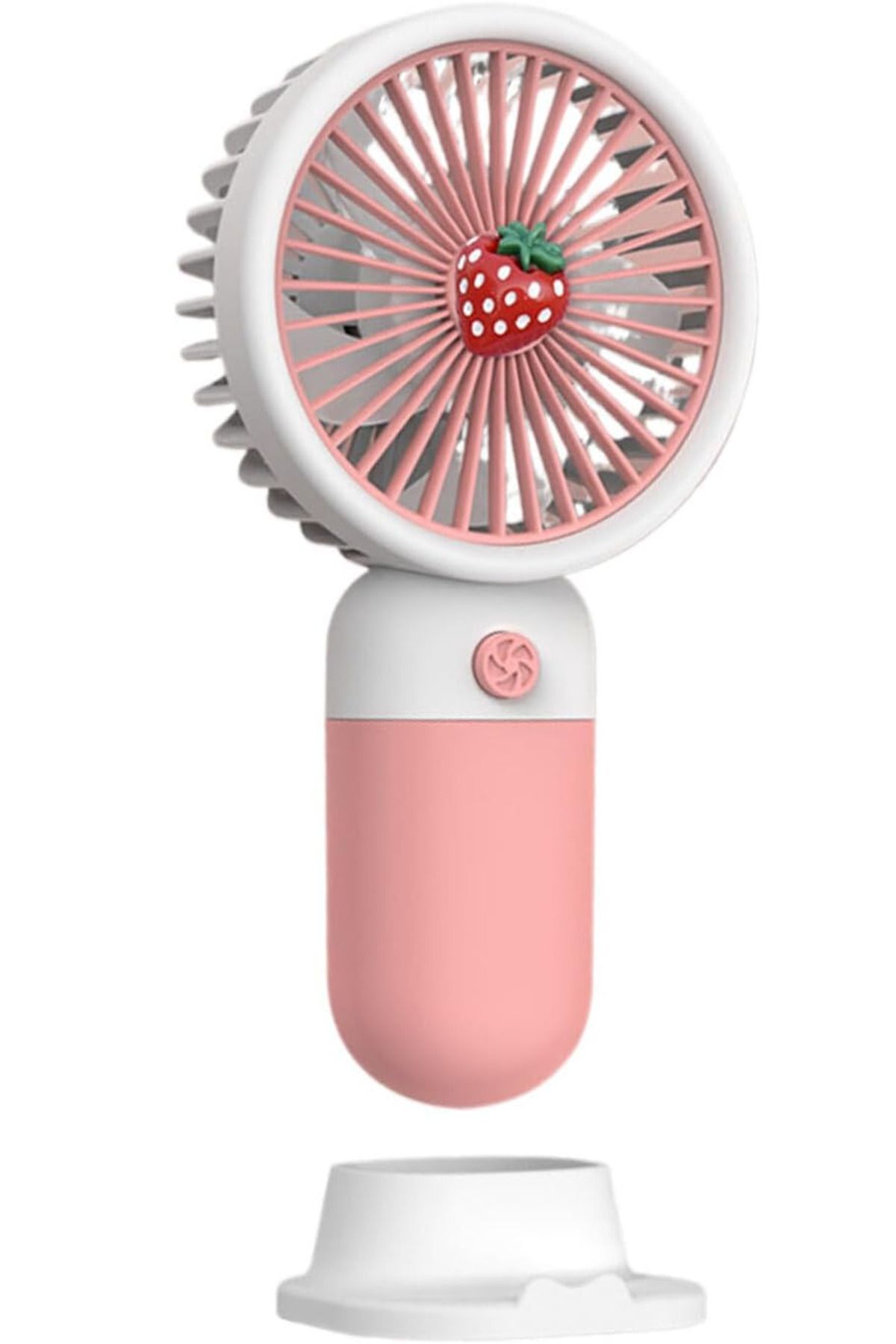 Qifit Taşınabilir Mini Fan USB Şarj Edilebilir El Fanı Düşük Gürültü ABS Şarj Edilebilir Taşınabilir Fan