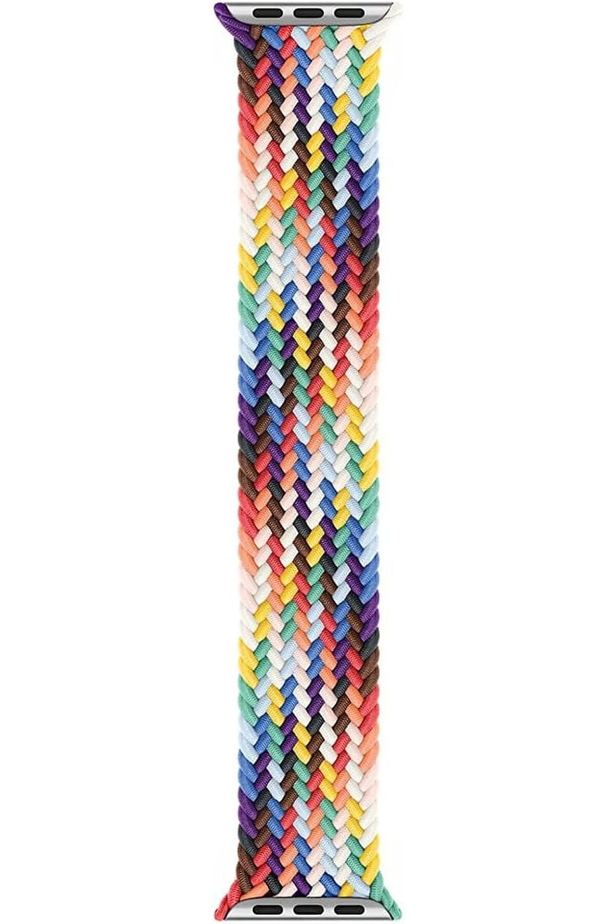 ÇAĞUR Eser Watch SE 2022 40mm Kordon, (Small Size, 127mm) Knitted Fabric Single Loop Pride Edition ( Watch