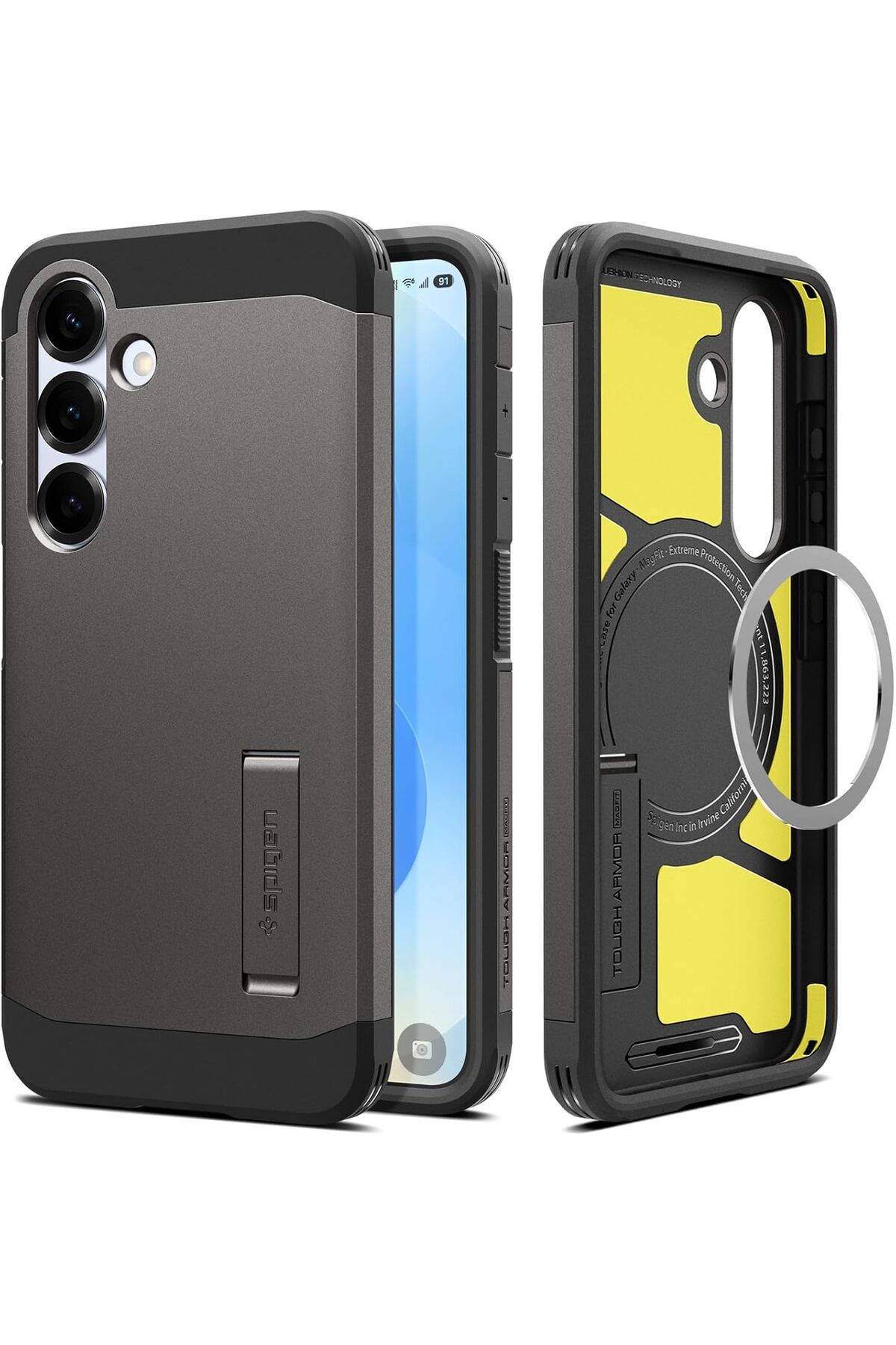 STOREMAX EMN Galaxy S25 Plus Kılıf Tough Armor AI MagFit özellikli Gunmetal - ACS08988 Cİ ST5 1133631