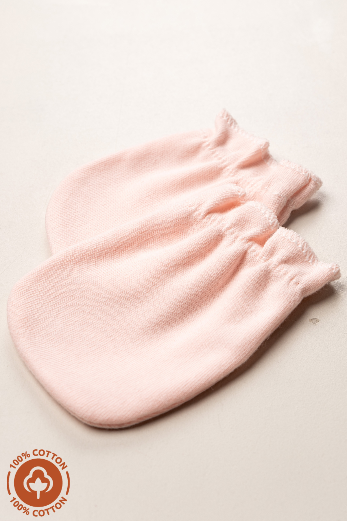 Miniel Unisex Bebek Yenidoğan Penye Organik Pamuklu Lastikli Bebek Eldiveni 6 Çift  Set fotoğrafı 6 (önizleme)