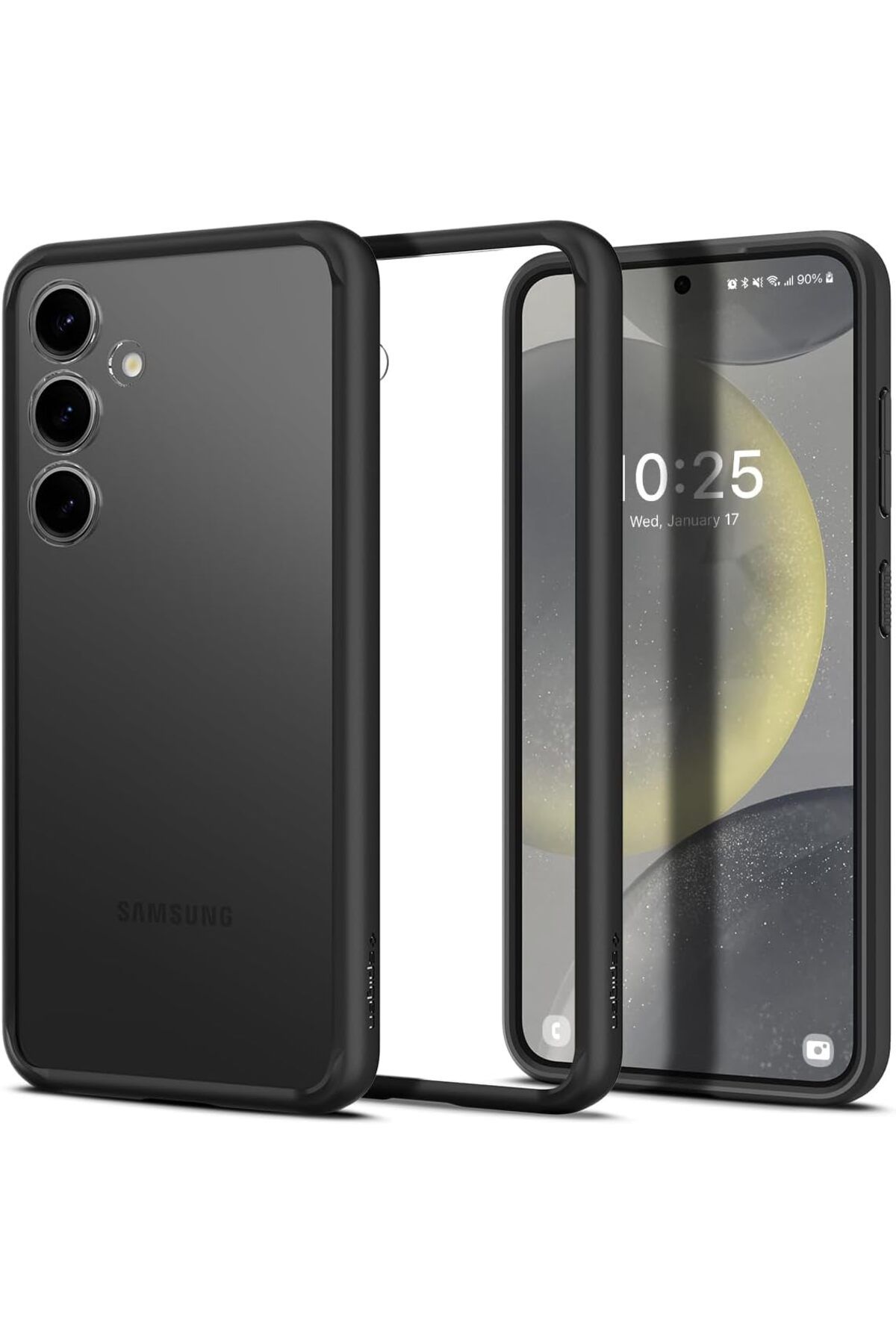 ÇAĞUR Eser Galaxy S24 Plus Kılıf Ultra Hybrid Matte Black - ACS07330 shop 1117038