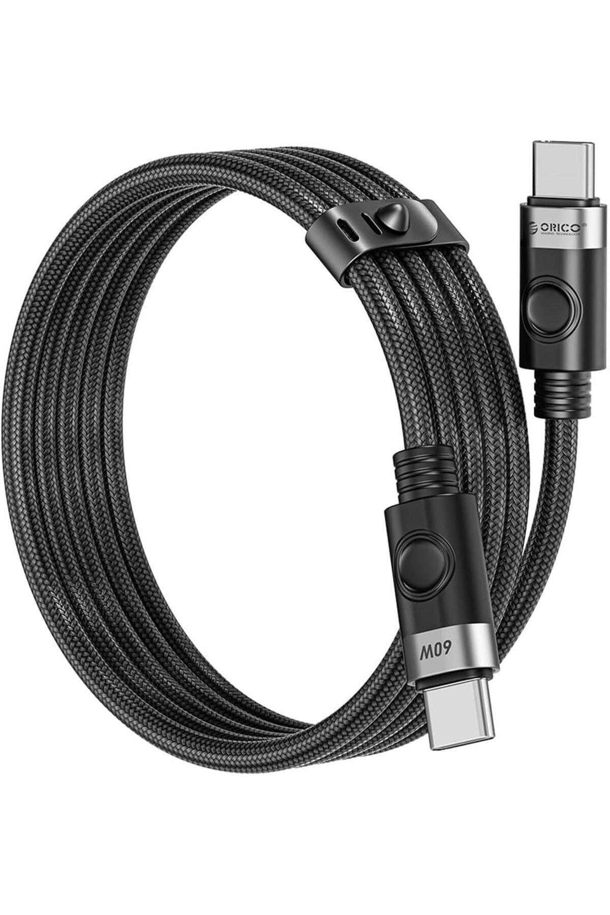 ÇAĞUR Eser 60W 3A PD Type-C to Type-C Hızlı Şarj ve Data Kablosu Siyah 1 Metre shop 1117038