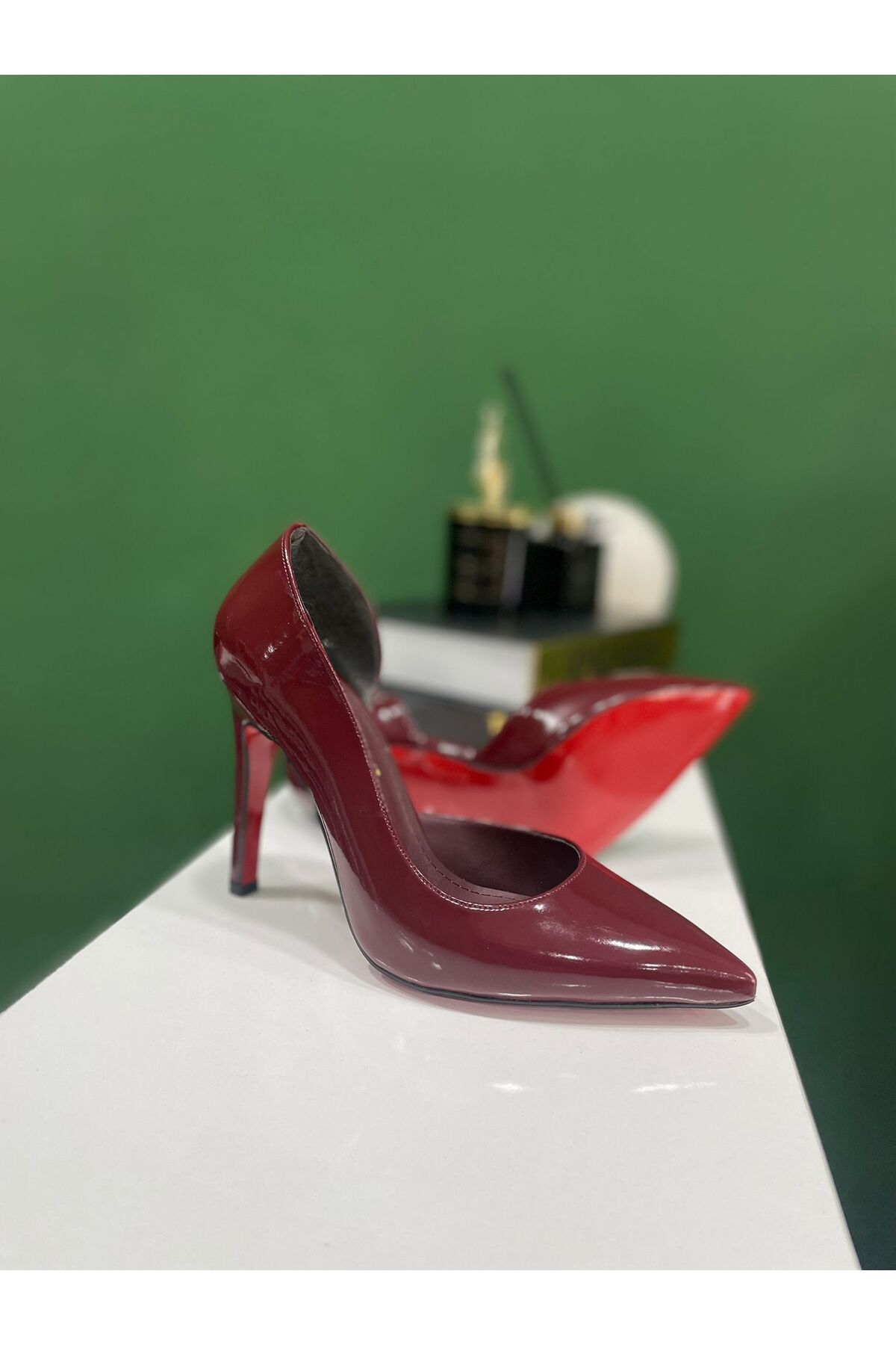 ASAL ayakkabıcılık Kırmızı taban yüksek topuk stiletto