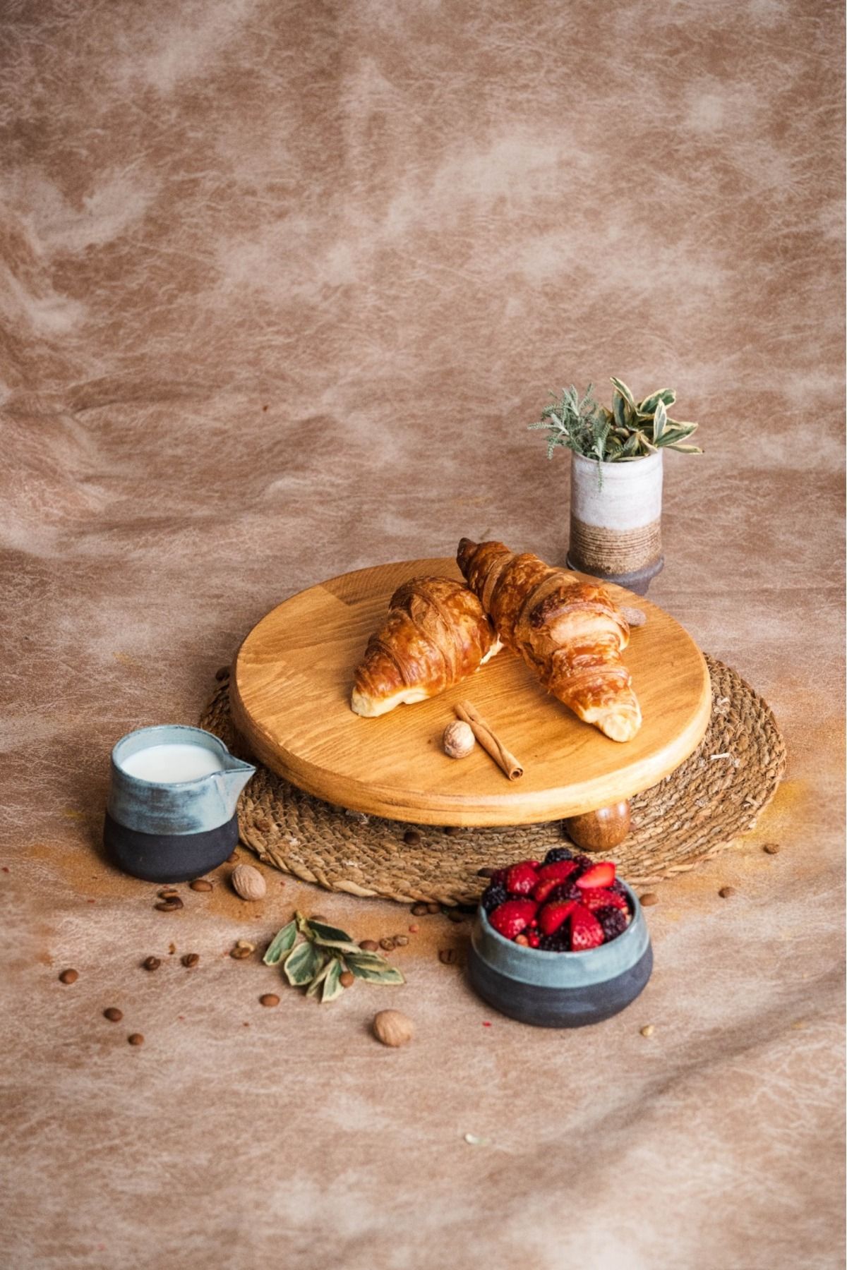 justwood-3 Pieces 29/17 cm Mummy, 29 cm Risus and 17X30 cm Risus Wooden Leg Cake Cookie Presentation Serving Plate 5