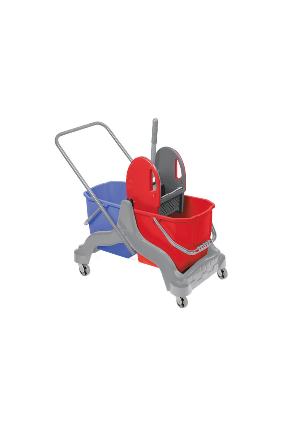 NEMKAR TEMİZLİK SETİ ÇİFT KOVALI PLASTİK STANDART