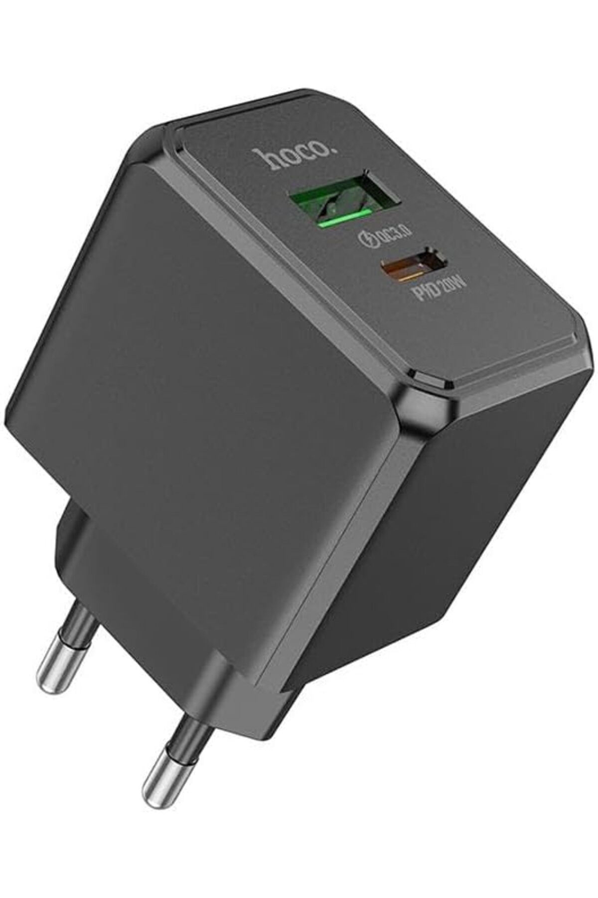 ÇAĞUR Eser HC Seri Akım Koruma QC3.0+20W Şarj Başlık USB+Type-C Girişli Şarj Aleti Type-C Girişli H