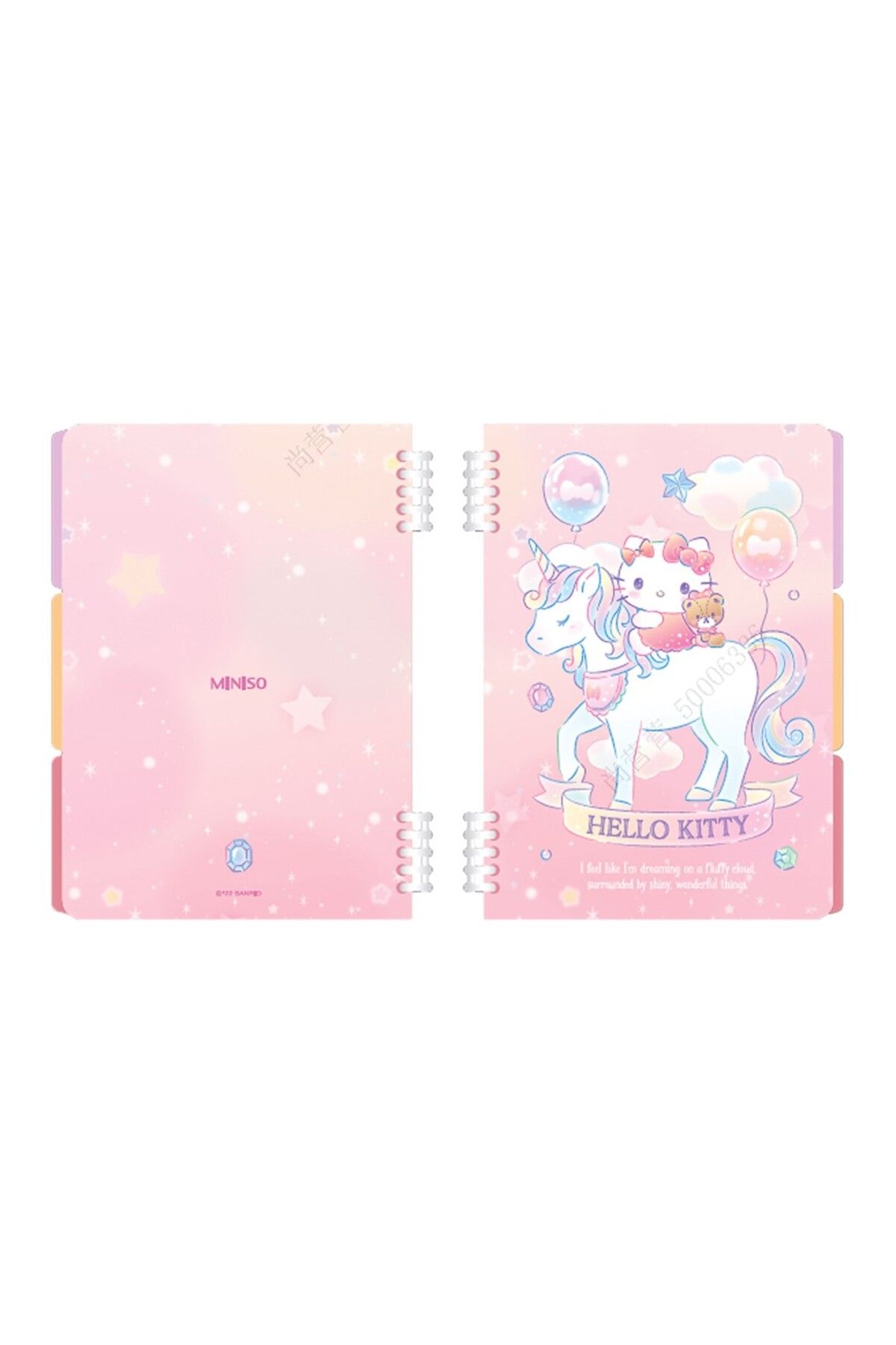 Miniso Sanrio Lisanslı B5 Telli Defter (36 Yaprak) - Hello Kitty