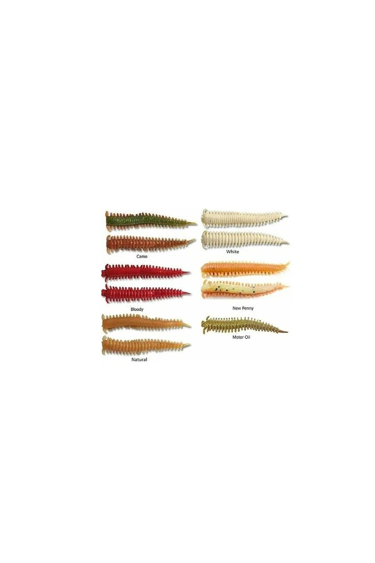 BERKLEY Gulp White 5cm Saltwater Sandworm 16 Adet Kokulu Lrf Silikon