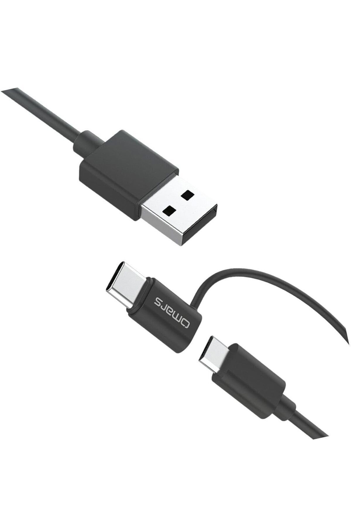 ÇAĞUR Eser 2'si 1 Arada Type-C Micro USB Şarj ve Data Kablosu 1.2 Metre shop 1117038