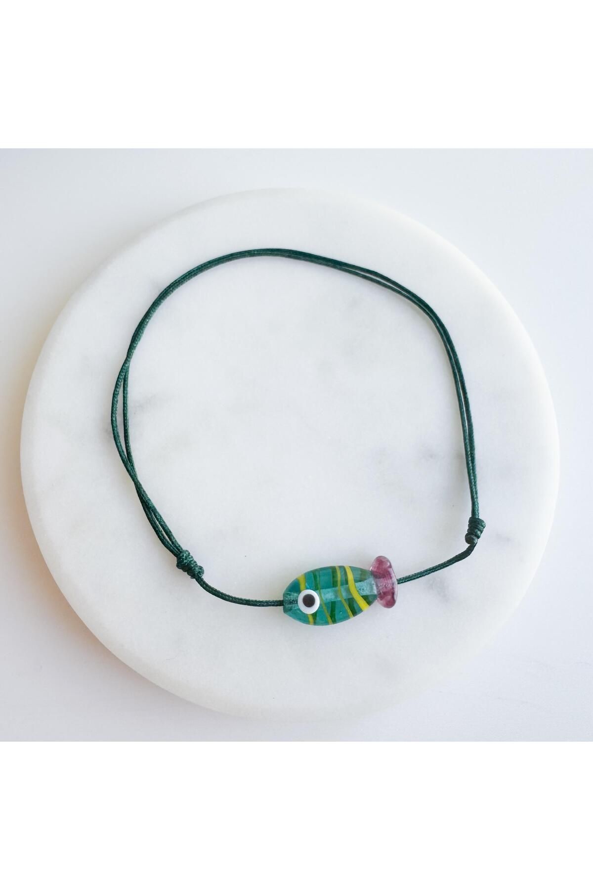 Venus Design Murano Cam Balık Halhal