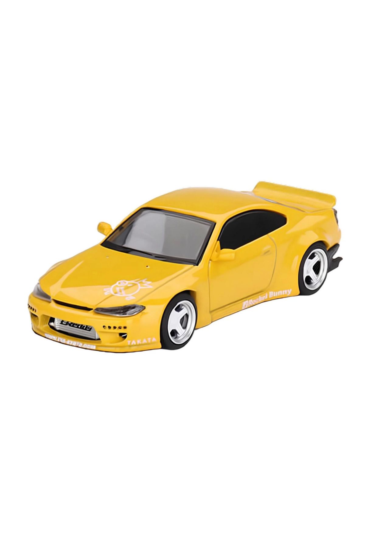 Skygo Mini GT 1/64 Nissan Silvia (S15) Rocket Bunny Bronze Yellow MGT00643