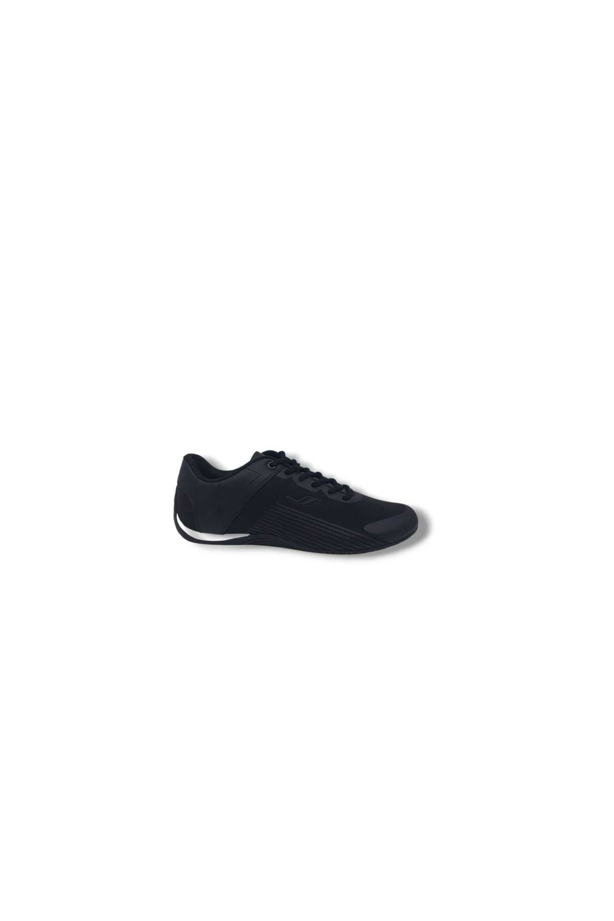 Lescon Chrome Erkek Siyah Sneaker Ayakkabı