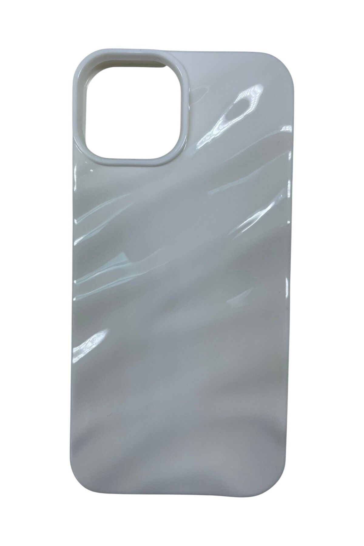 Di Aksesuar iPhone 13 Beyaz Sert Kılıf