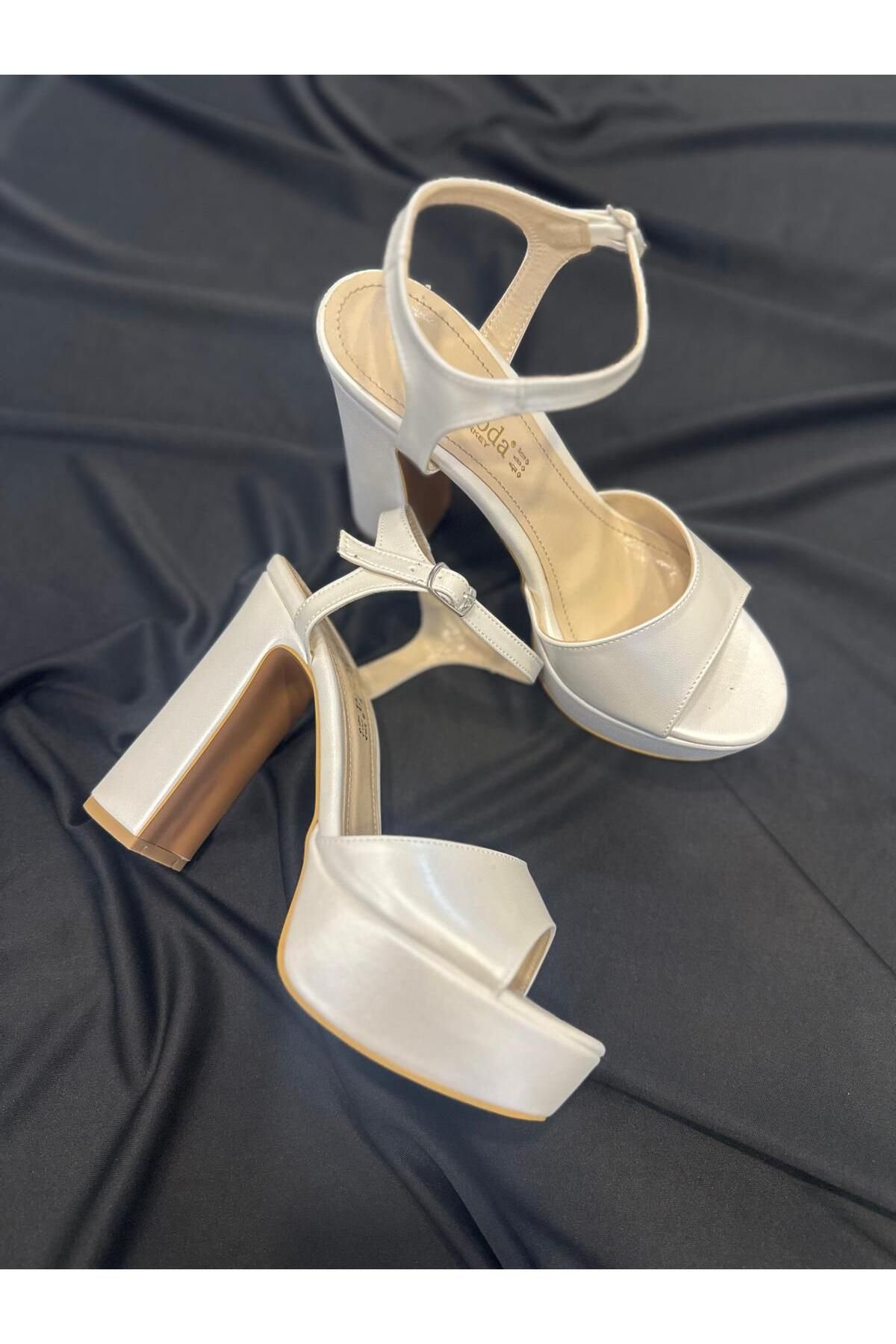 MİSS PARK MODA CİLT PLATFORM KADIN AYAKKABI