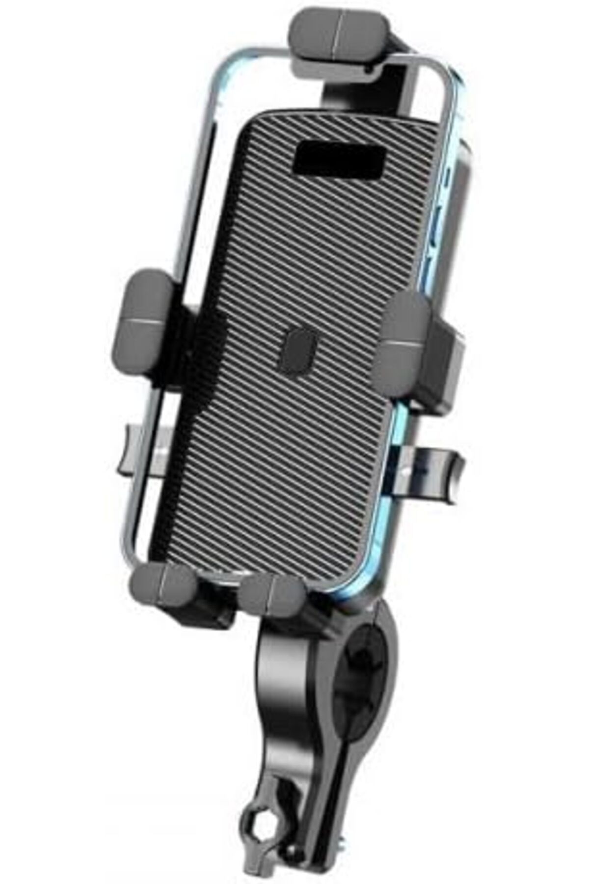 ÇAĞUR Eser Sarsıntı Önleyici Otomatik Kilitli Gidon Motosiklet Tutucu Bisiklet Tutucu Scooter Tutucu Ya