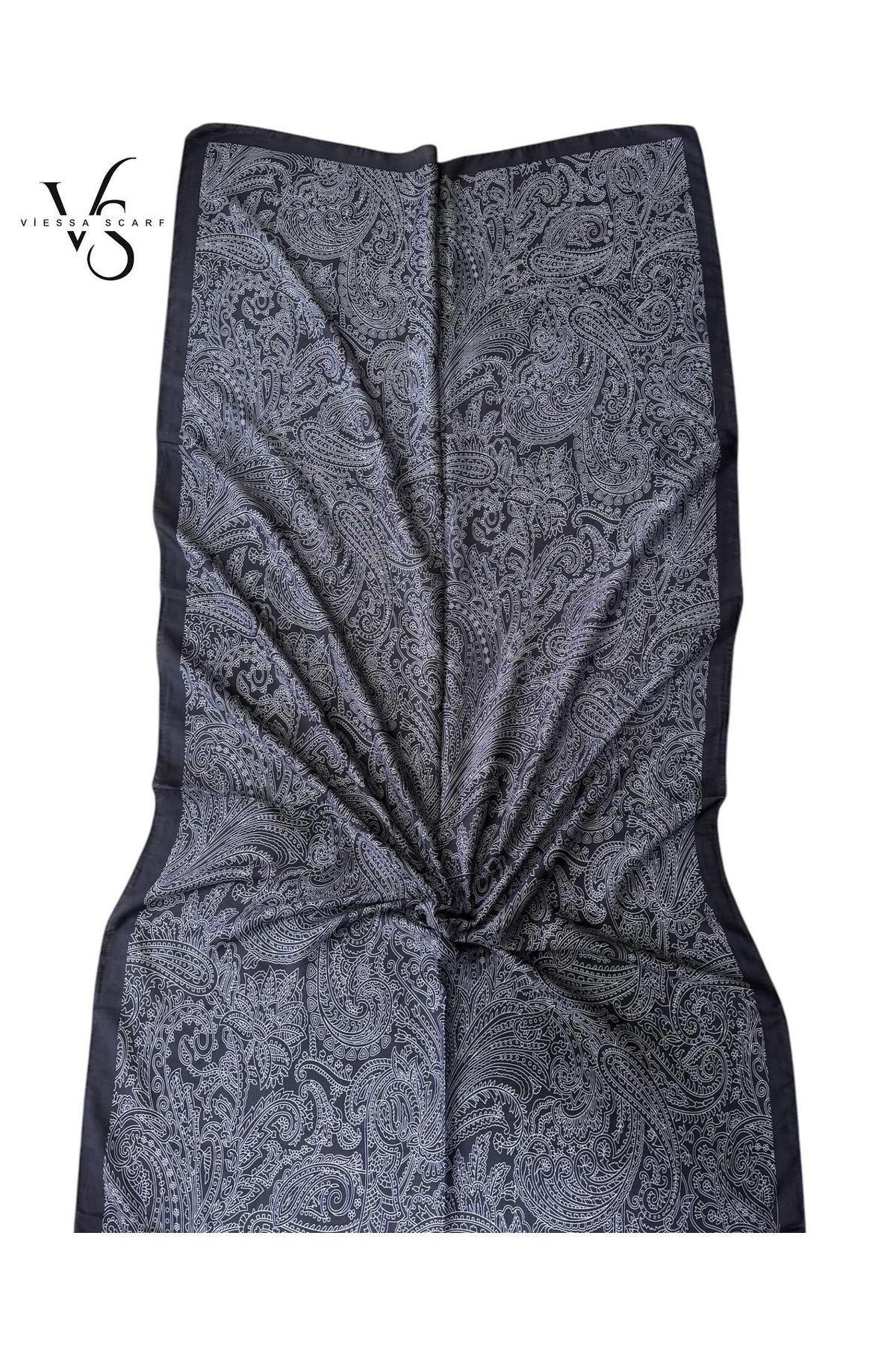 VİESSA SCARF ÇİZİM DESEN ETNİK ŞAL