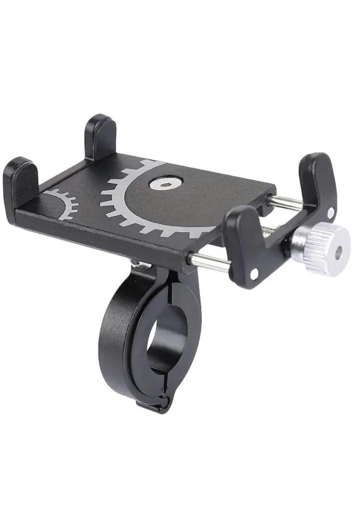 ÇAĞUR Eser Kr01 Pro Alüminyum Vida Sıkıştırmalı Sıkı Tutuş Titremez Motosiklet Bisiklet Telefon T
