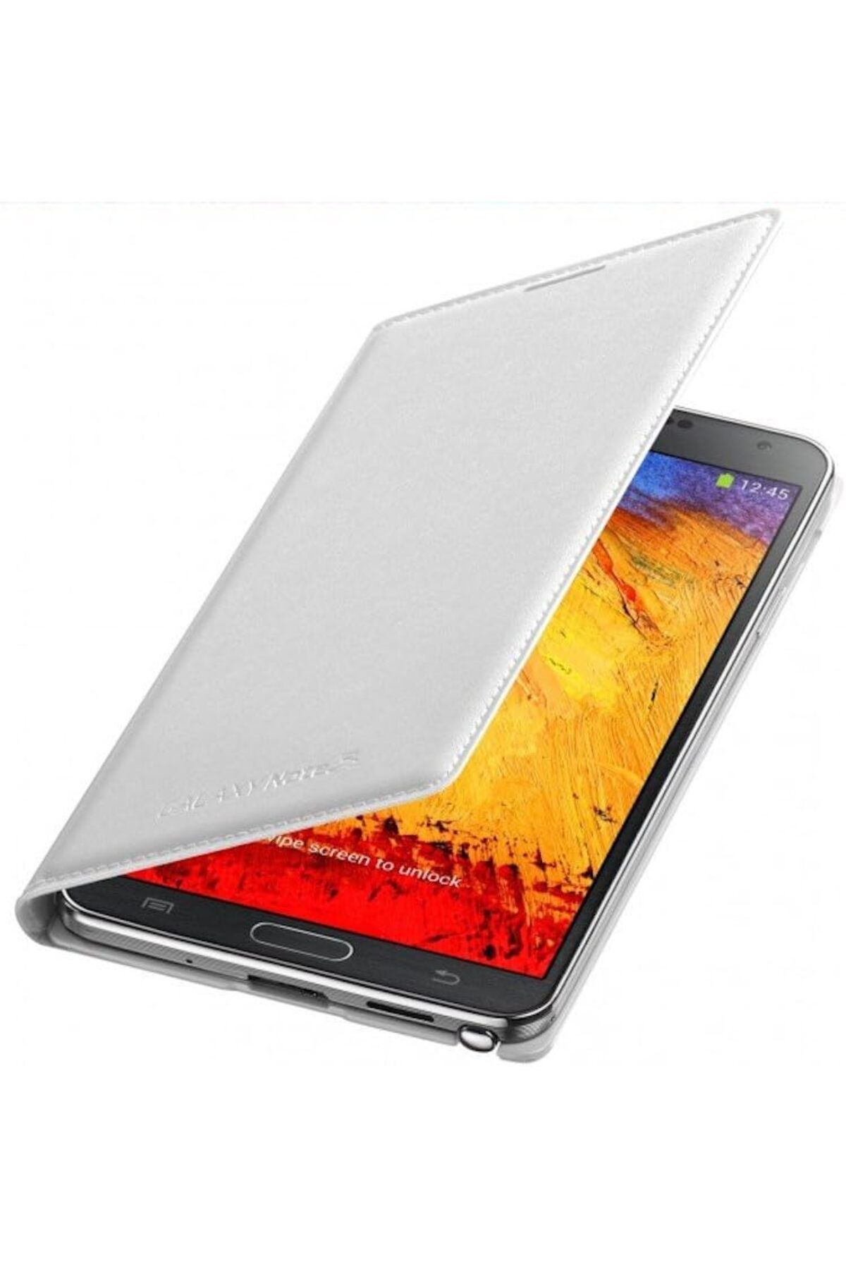 ÇAĞUR Eser EF-WN900BWEGWW Flip Wallet Case Galaxy Note 3 için klasik beyaz shop 1117038