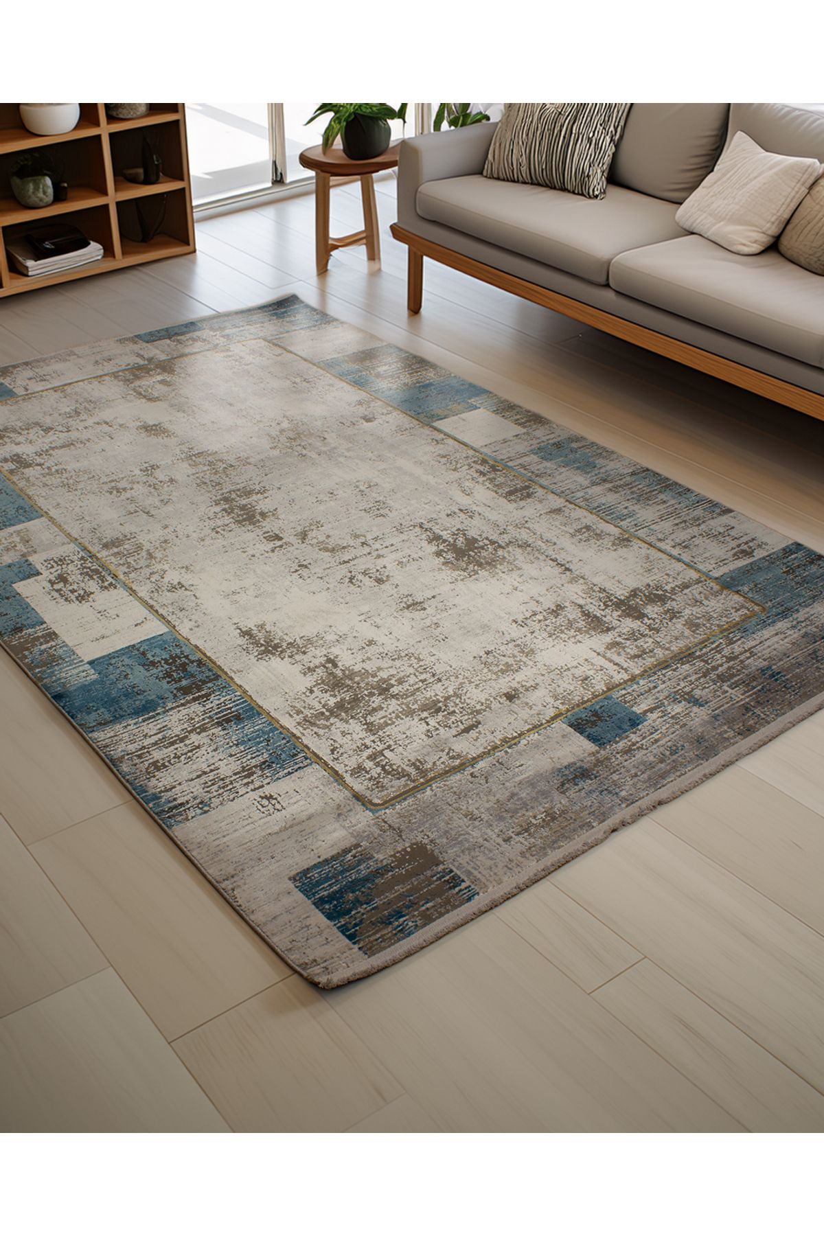 akbel halı & yatak exclusive home design AKBEL M426 MAVİ HALI