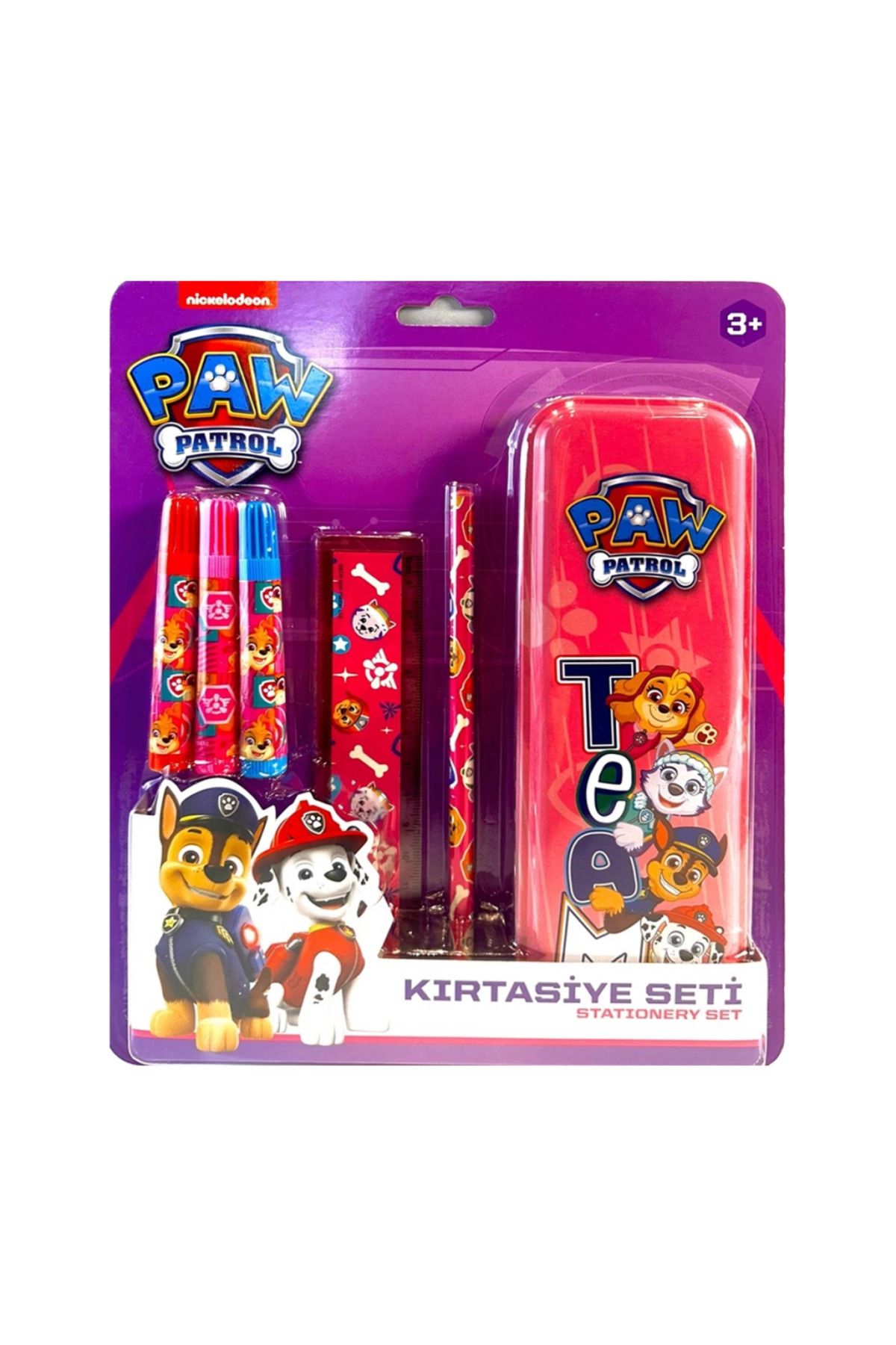 Skygo Paw Patrol Kırtasiye Seti Kalem Kutulu 6 Parça