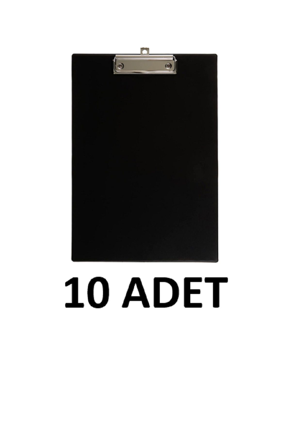 KRAF 10 Adet A4 Kapaksız Sekreterlik Dosyası Siyah