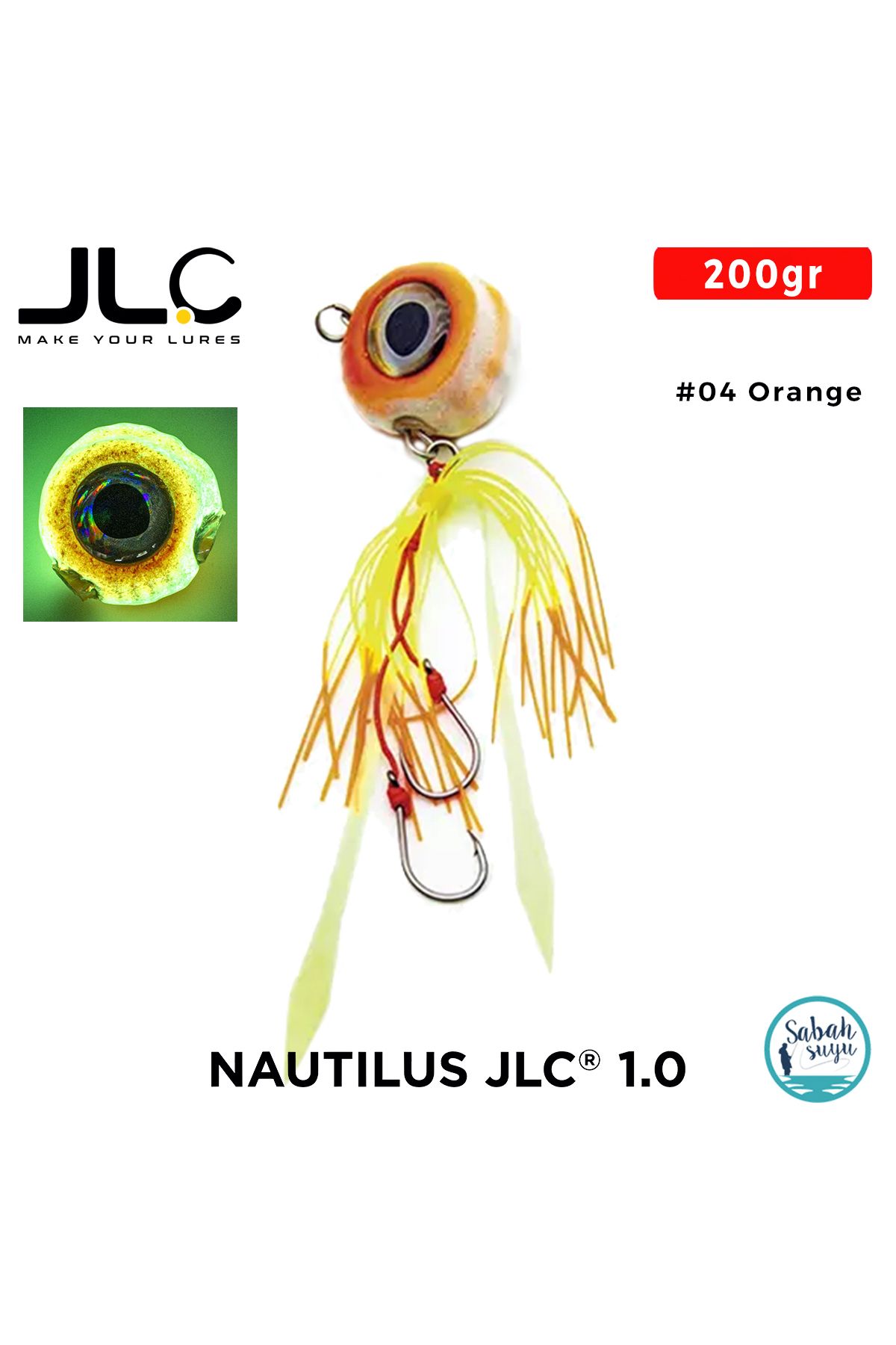 JLC Nautilus 1.0 Tai Rubber Set 200gr #04 Orange