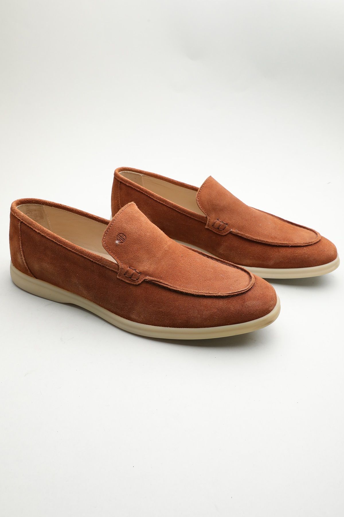 Gondol Erkek Hakiki Deri Klasik Loafer Taba 45 ttx.601212