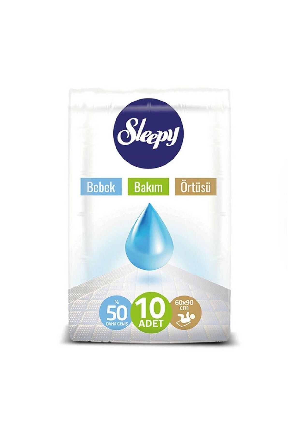 Skygo Sleepy Babycare Bebek Bakım Örtüsü 60x90 10 Adet