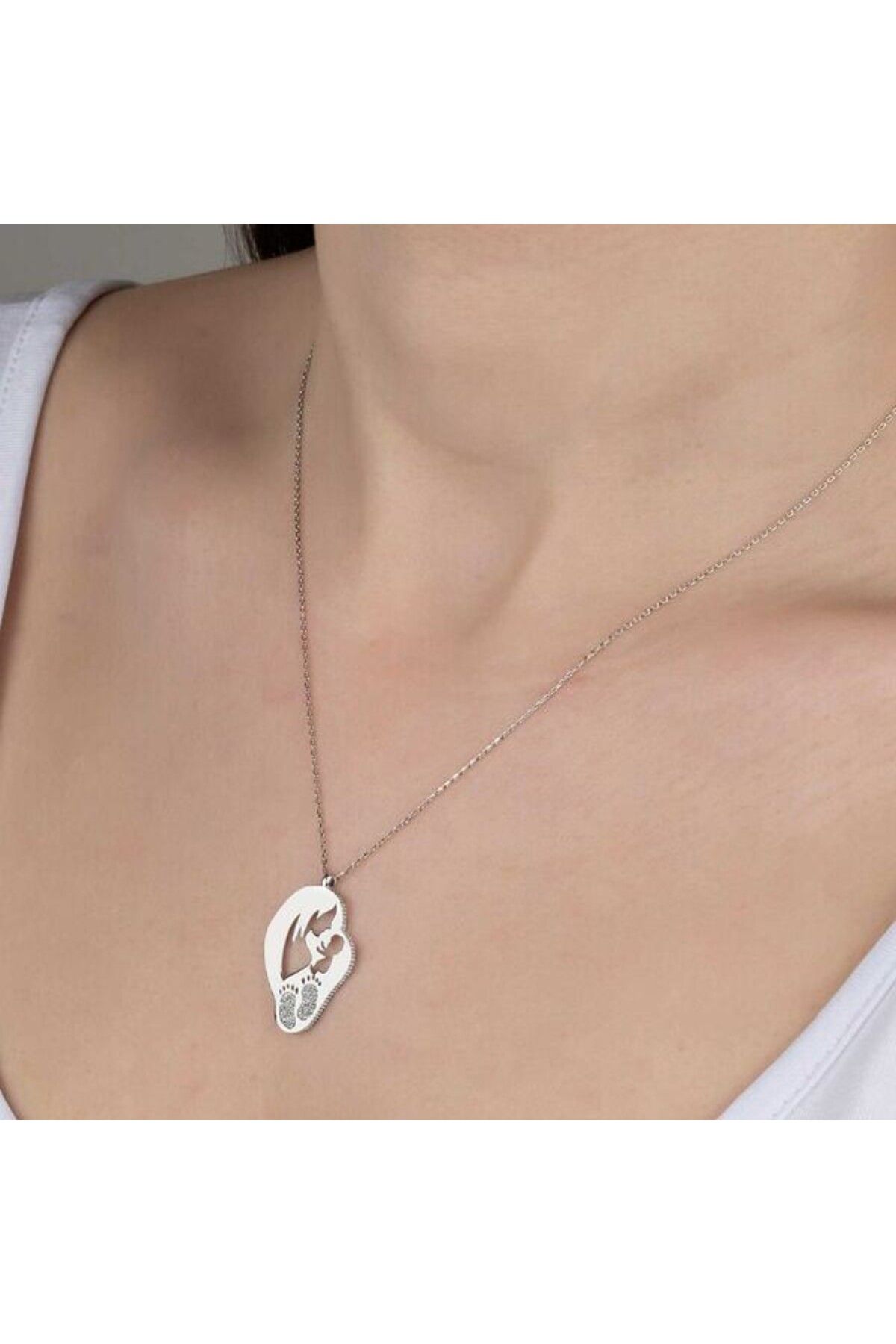 shop Anne Bebek 925 Ayar Gümüş Kolye