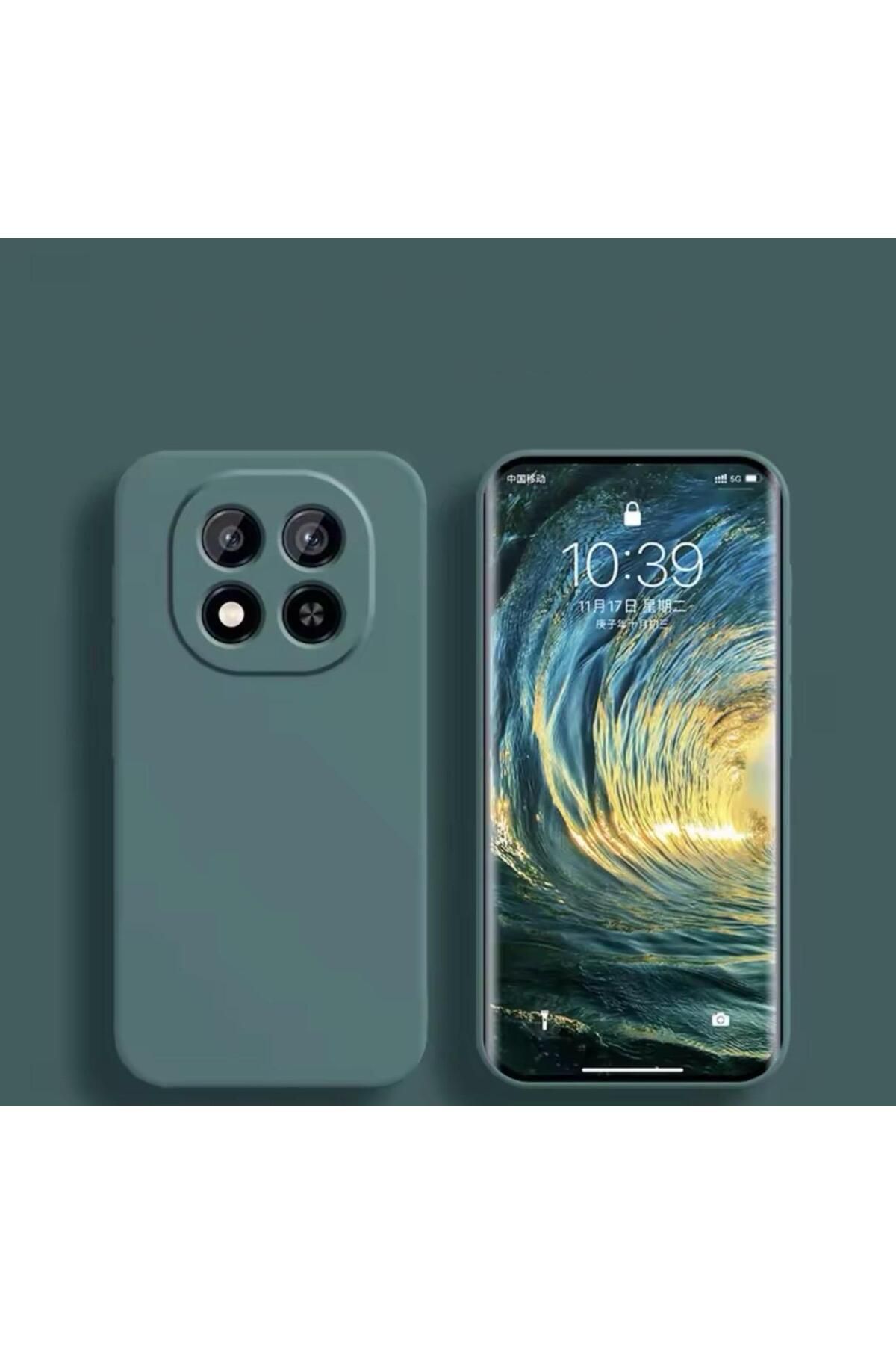 Sphone Xiaomi Redmi Note 14 Pro Kılıf Kamera Çıkıntılı Korumalı Liquid Sıvı Silikon İçi Kadife Lansman Renk
