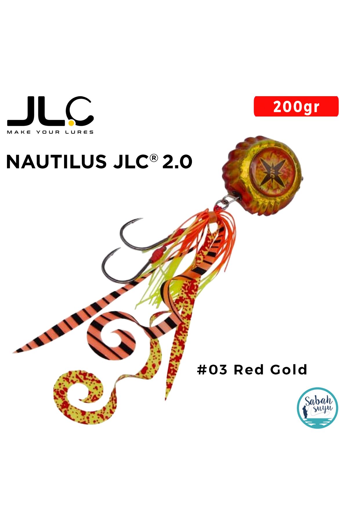 JLC Nautilus 2.0 Tai Rubber Set 150gr #03 Red Gold