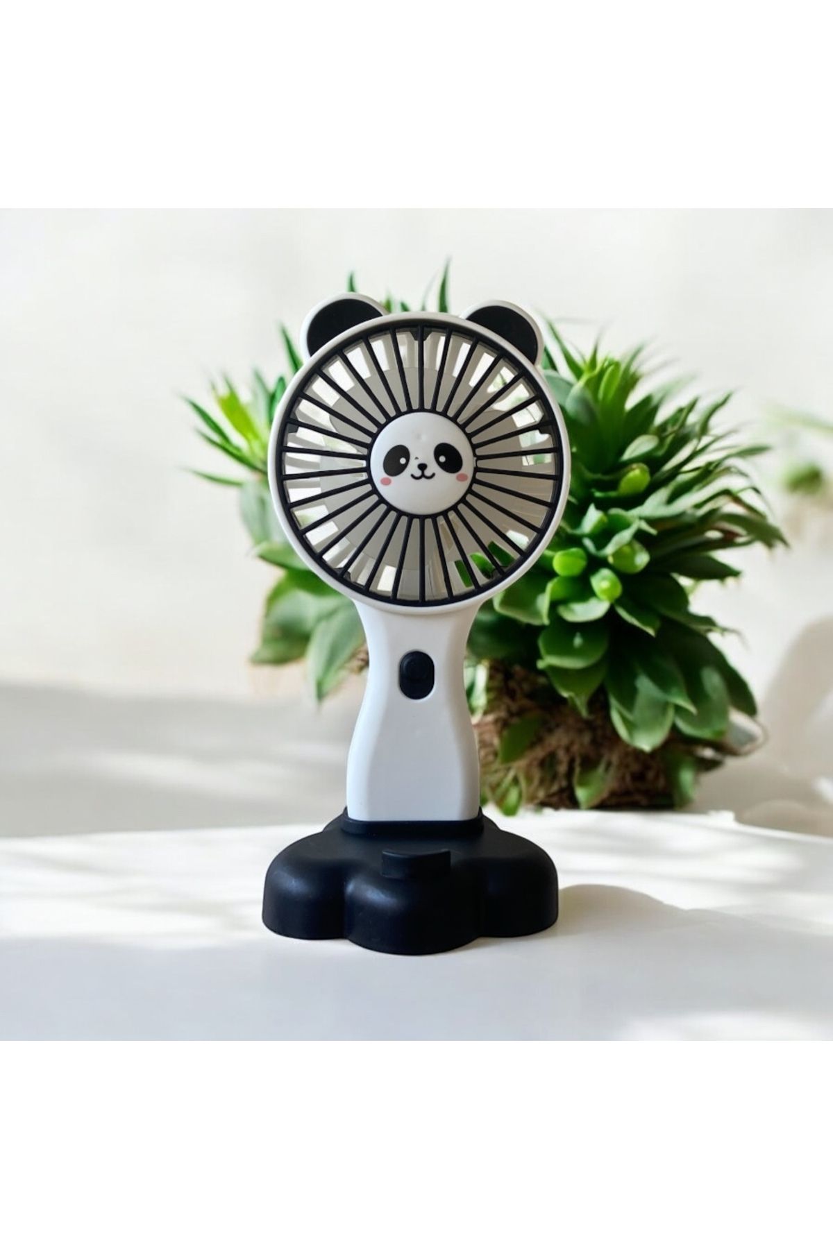 holy Mini El Fanı Taşınabilir Desenli Usb Şarjlı Vantilatör Pervane Dekoratif