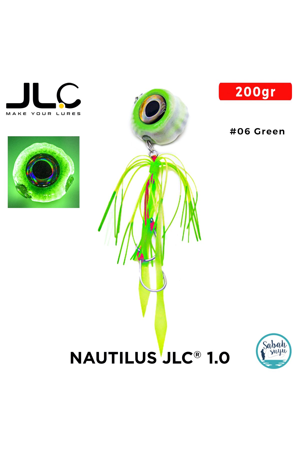 JLC Nautilus 1.0 Tai Rubber Set 200gr #06 Green