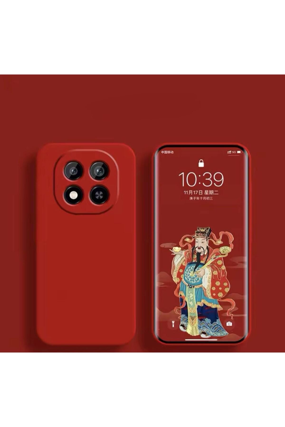 Sphone Xiaomi Redmi Note 14 Pro Kılıf Kamera Çıkıntılı Korumalı Liquid Sıvı Silikon İçi Kadife Lansman Renk