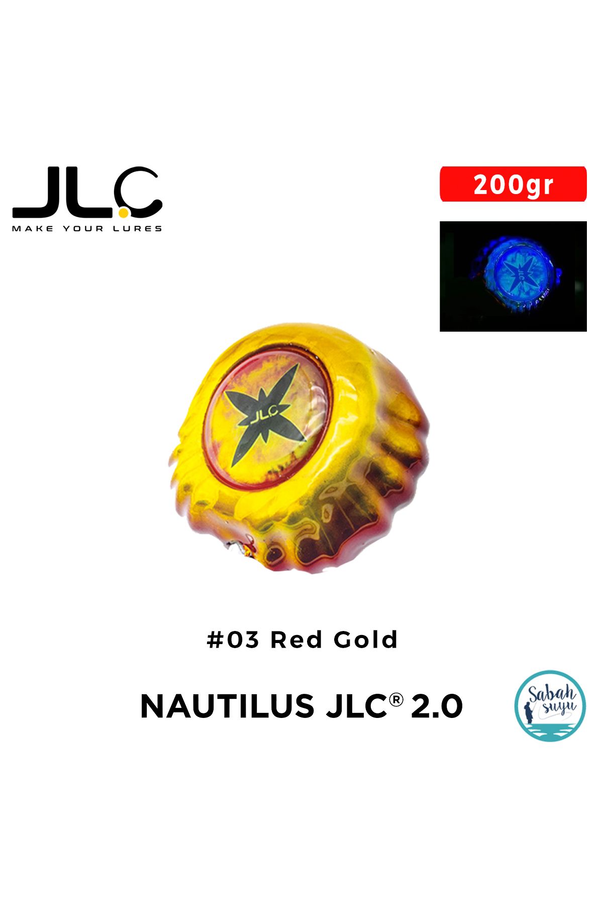 JLC Nautilus 2.0 Tai Rubber Kafa 200gr #03 Red Gold