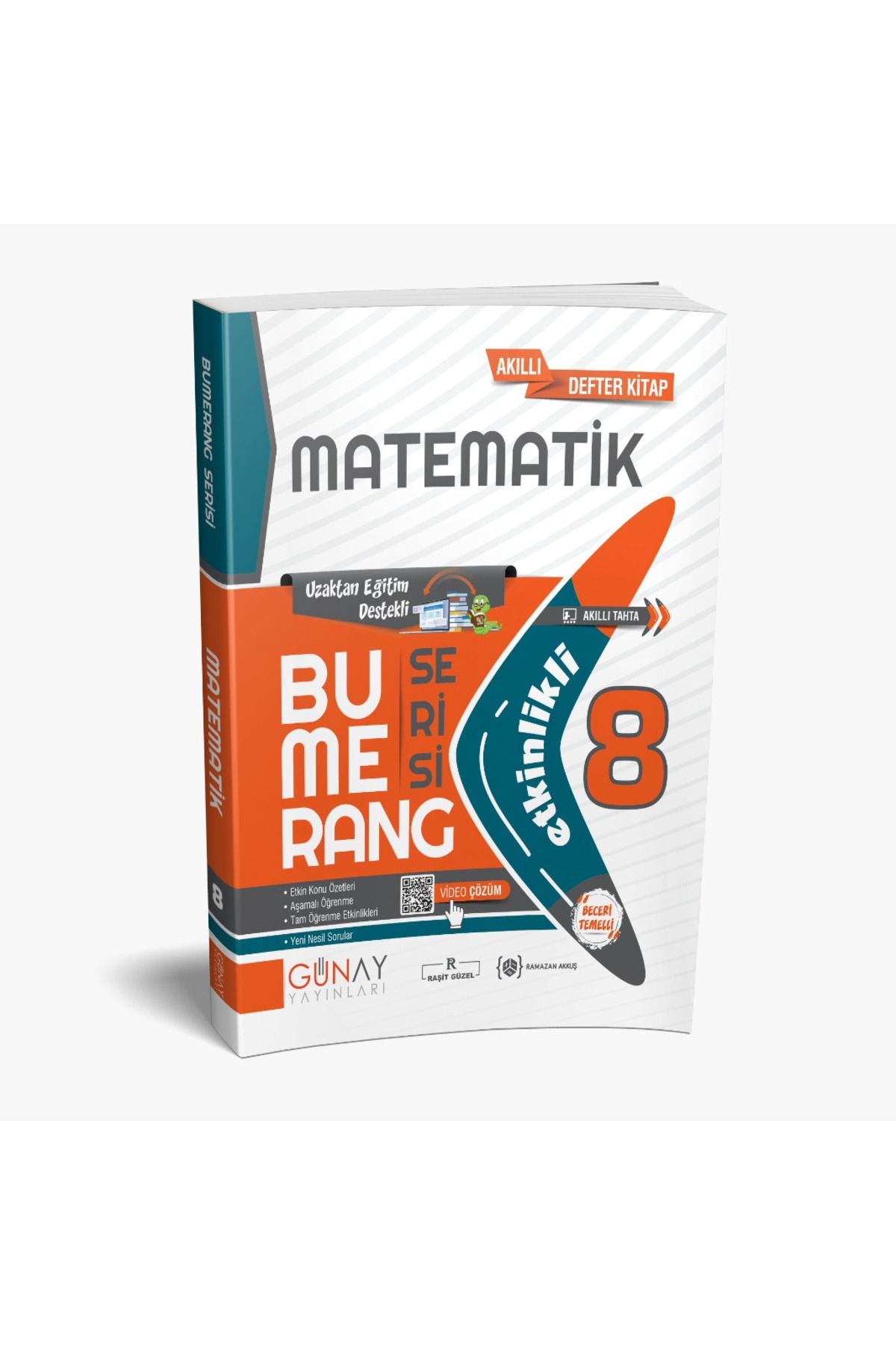 Günay Yayınları 8.sınıf BUMERANG MATEMATİK ETKİNLİKLİ KİTAP (2023-2024)