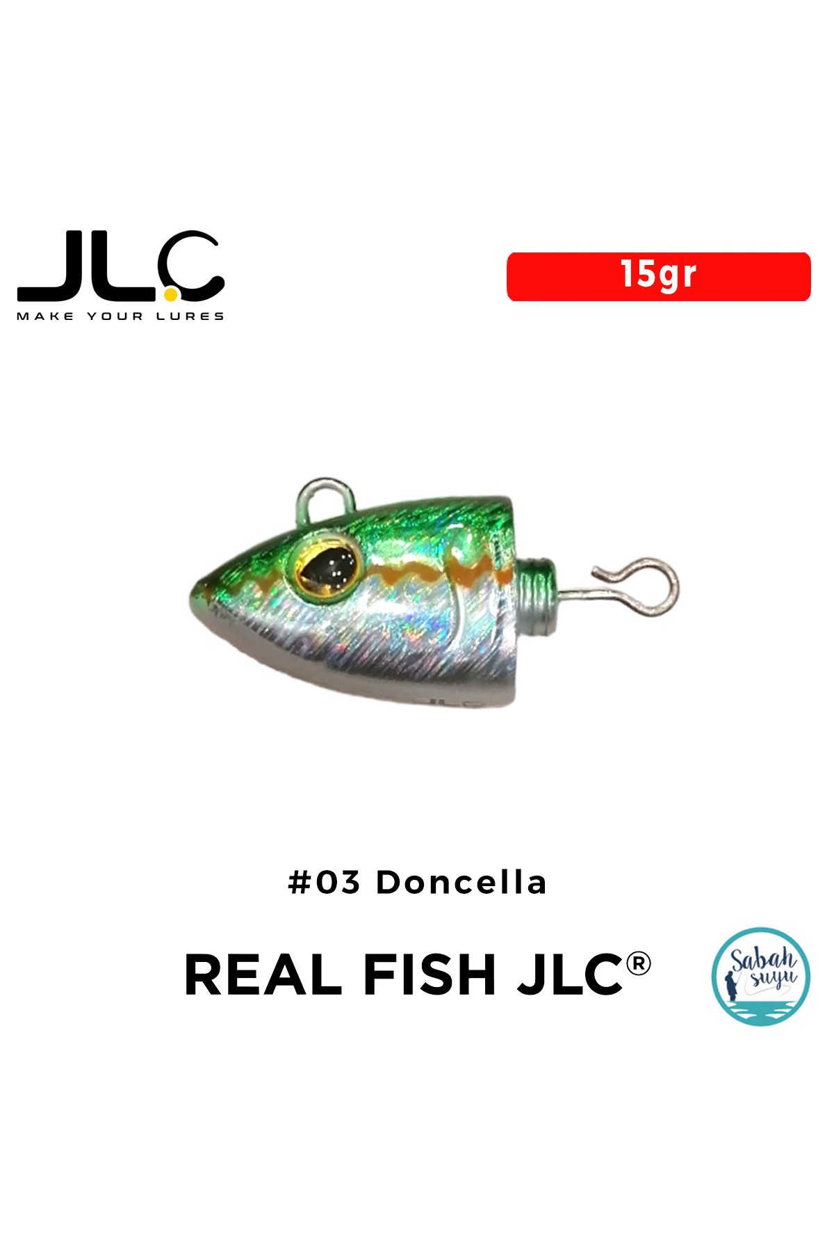 JLC Real Fish Kafa 15gr #03 Doncella (2 Adet)