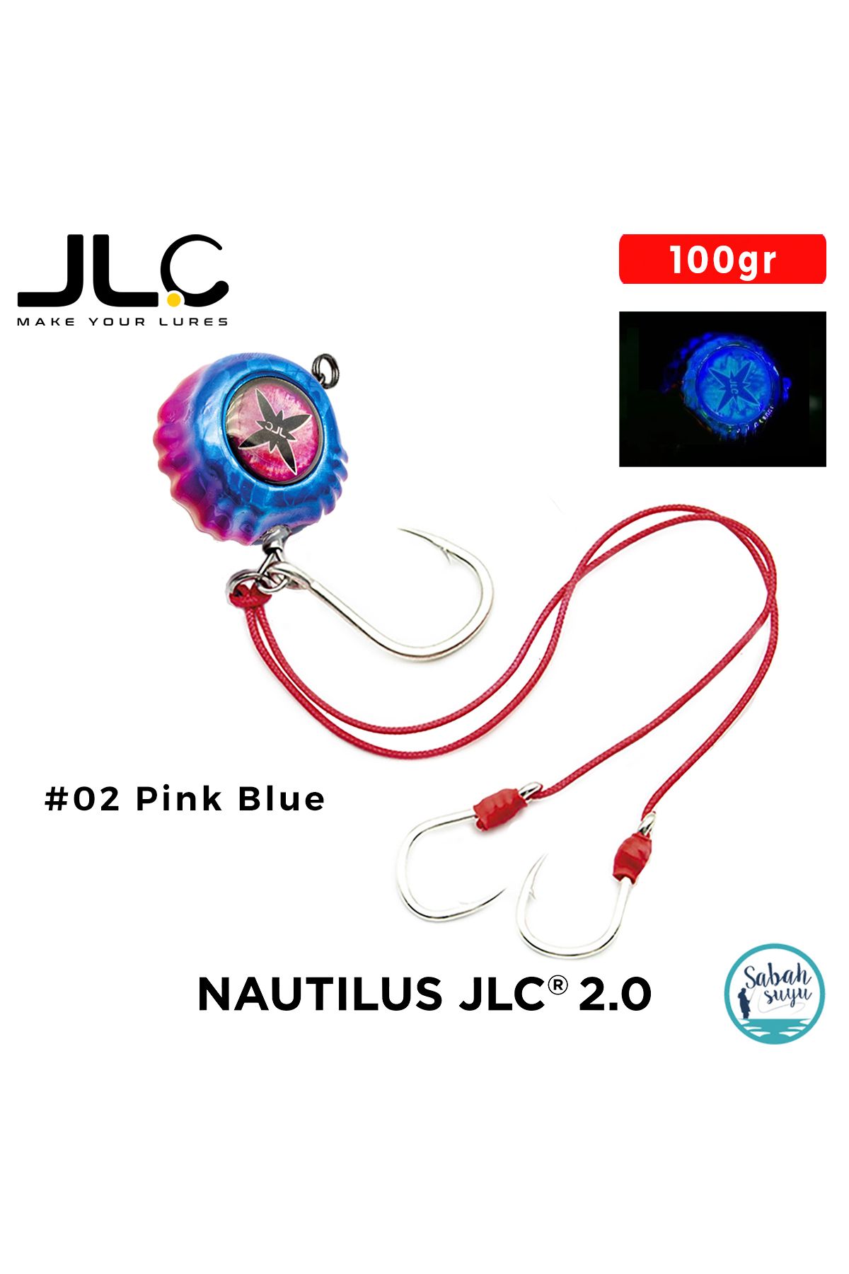 JLC Nautilus 2.0 Live Kabura Set 100gr #02 Pink Blue