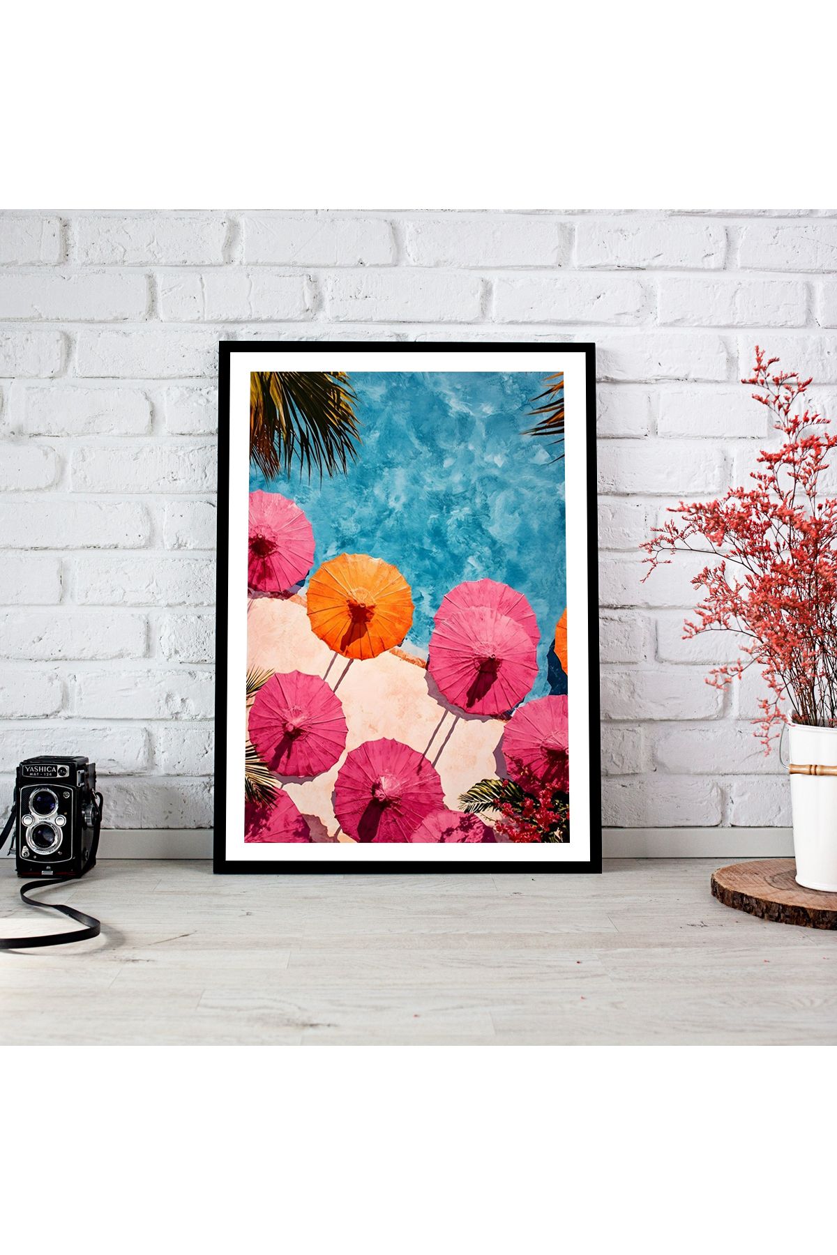 woodsia Çerçeve Görünümlü Çerçevesiz MDF Poster Tablo MDF_TEK1162