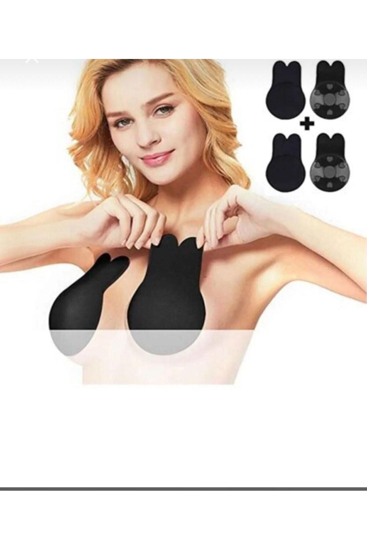SOWENNO Kadın Göğüs Dikleştirici Bant Göğüs Ucu Gizleyici Push Up Silikon Ten Silikon Sütyen Meme Kaldırıcı