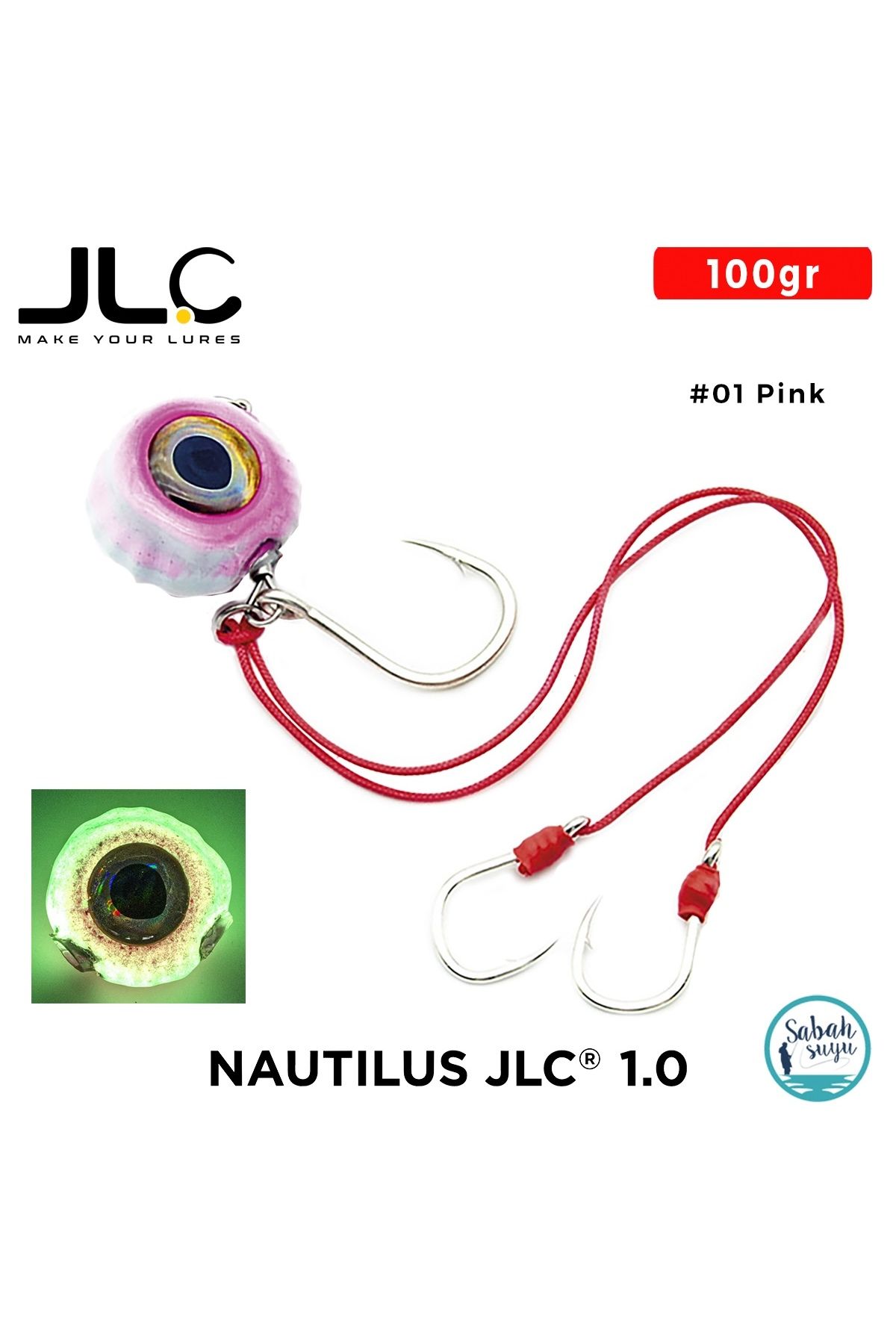 JLC Nautilus 1.0 Live Kabura Set 100gr #01 Pink
