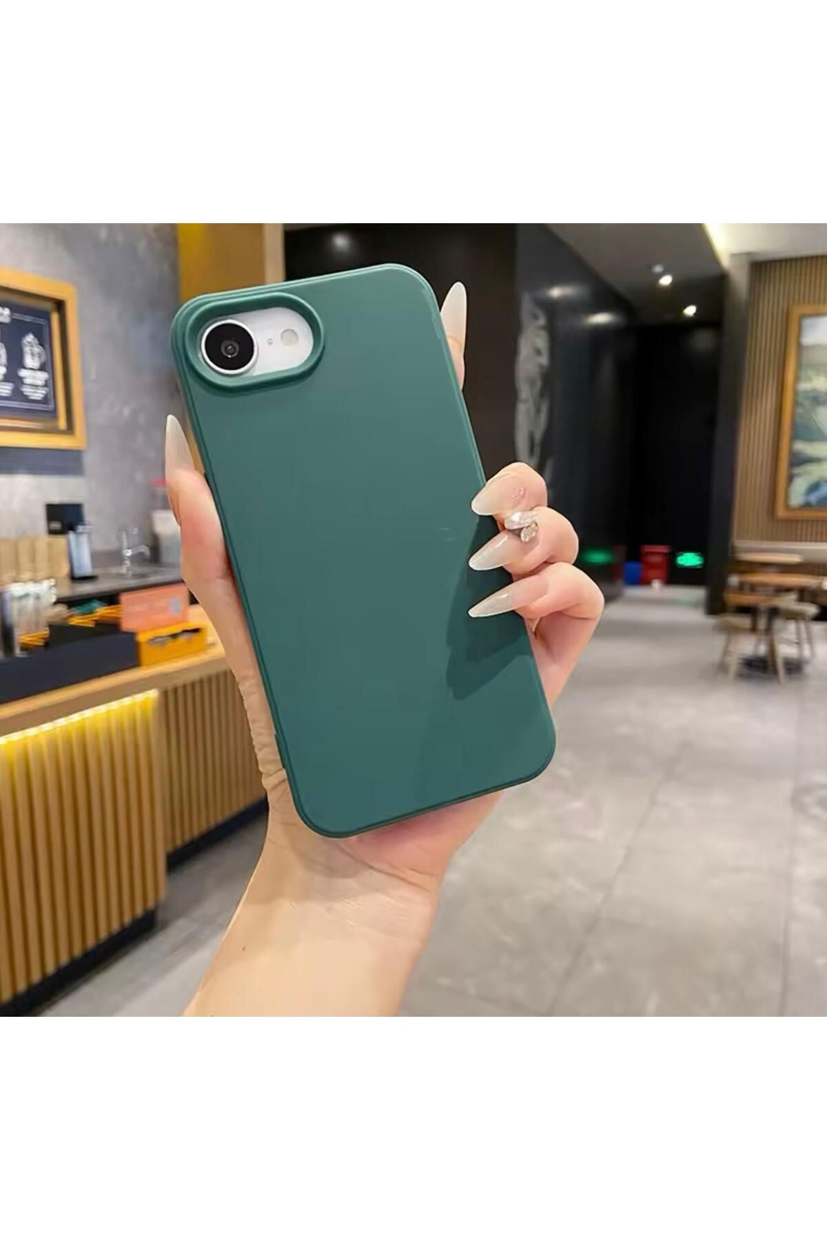 Sphone İphone 16e Kılıf Kamera Çıkıntılı Korumalı Liquid Sıvı Silikon İçi Kadife Lansman Renk Silinebilir