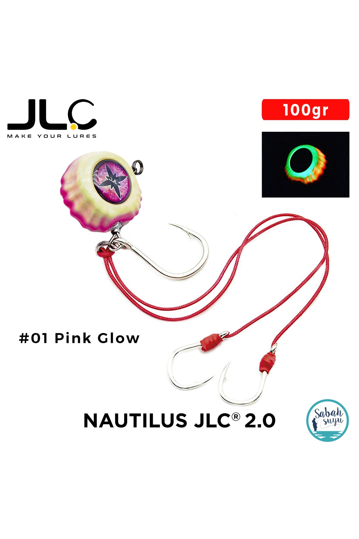 JLC Nautilus 2.0 Live Kabura Set 100gr #01 Pink Glow