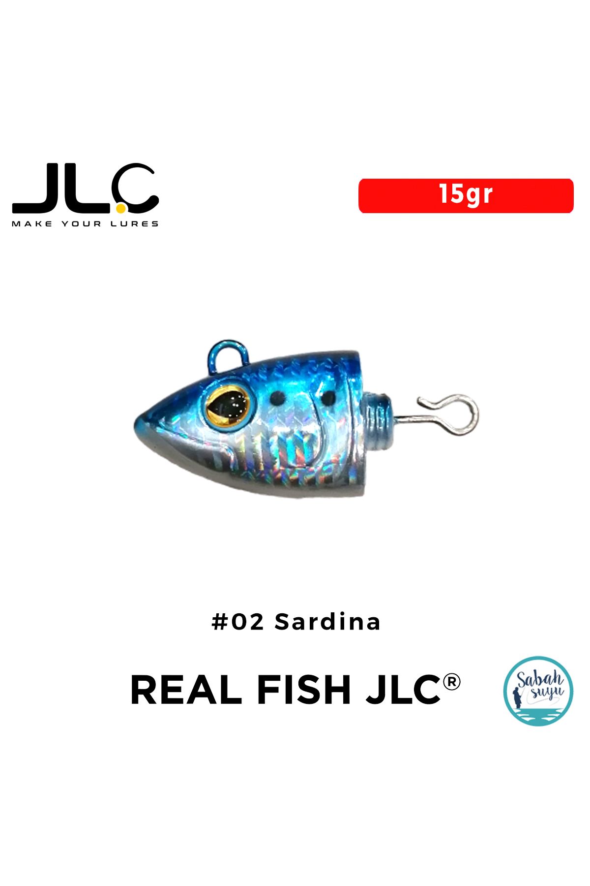 JLC Real Fish Kafa 15gr #02 Sardina (2 Adet)