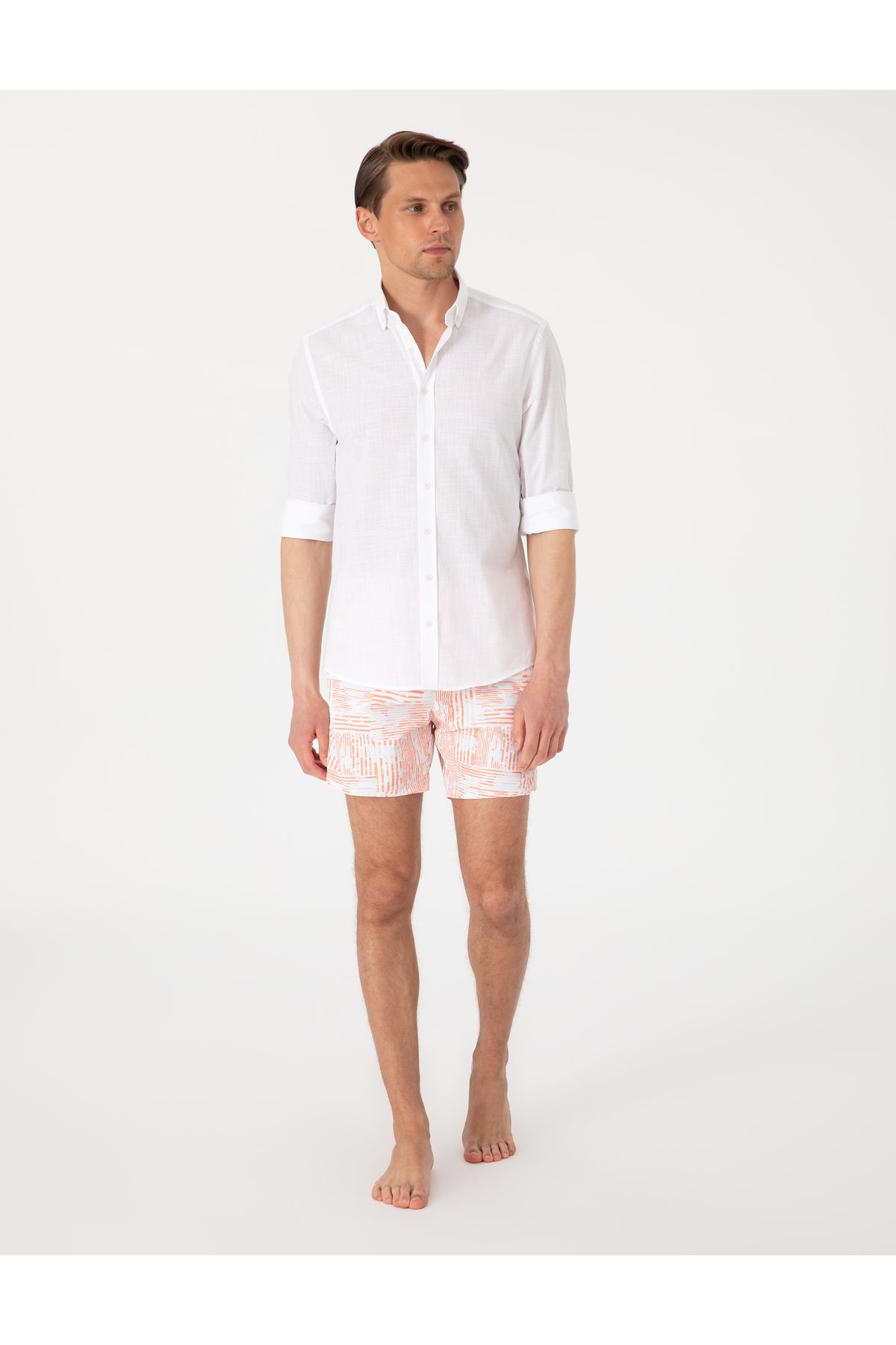 Pierre Cardin Pembe Deniz Şortu 50307955-VR053