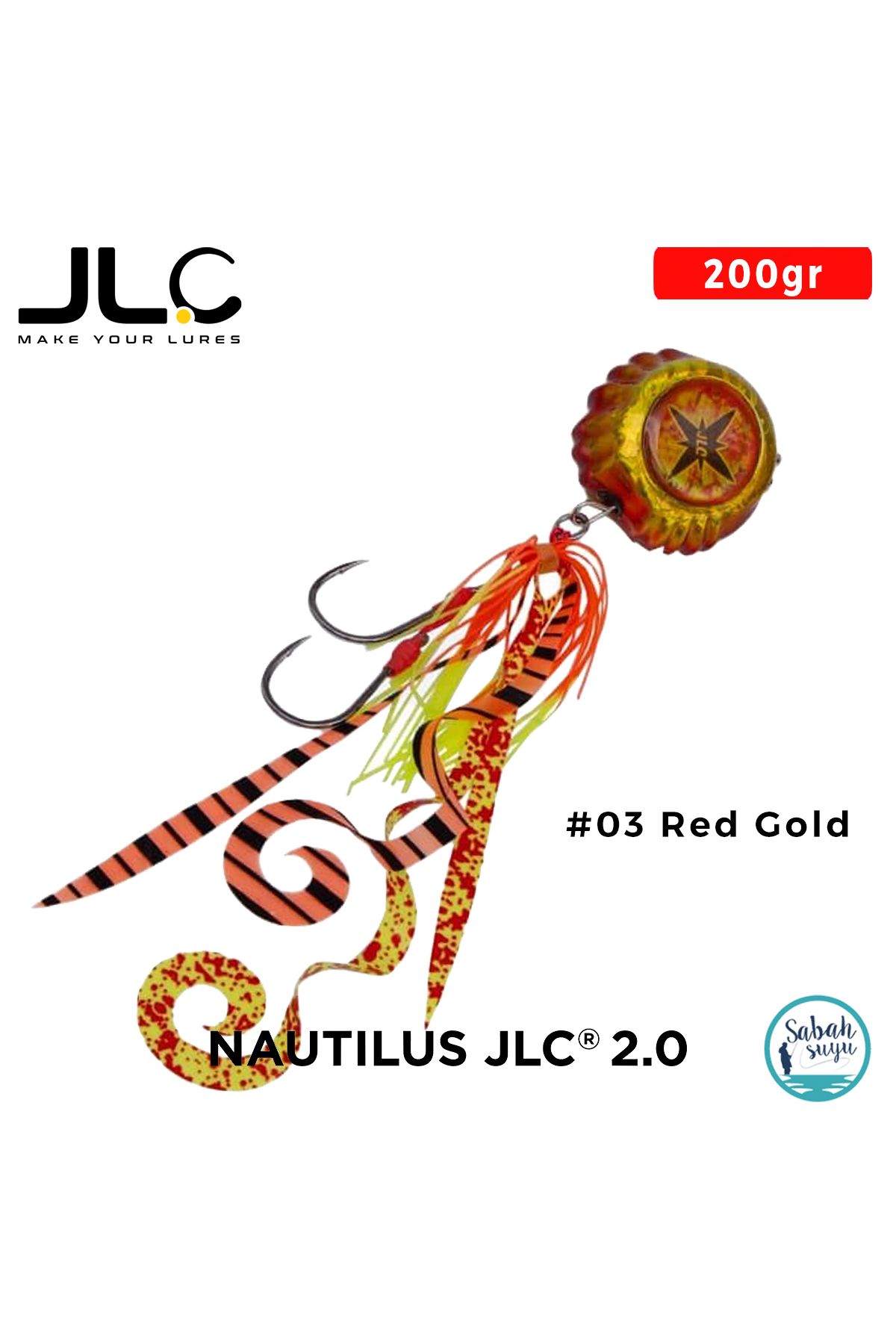 JLC Nautilus 2.0 Tai Rubber Set 200gr #03 Red Gold