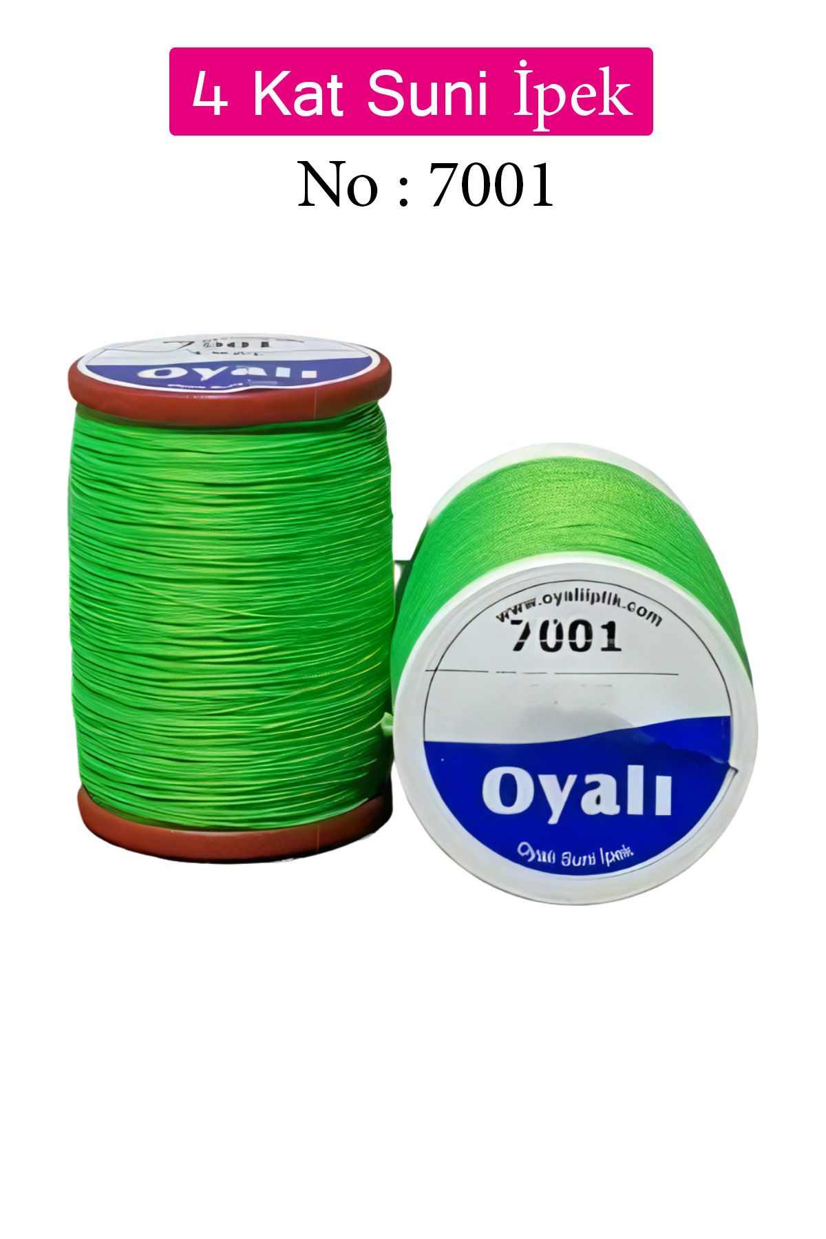 Royaleks Oyalı 4 Kat Suni İpek İplik İğne Oyası Boncuk İpi Tığ Oyası No:7001