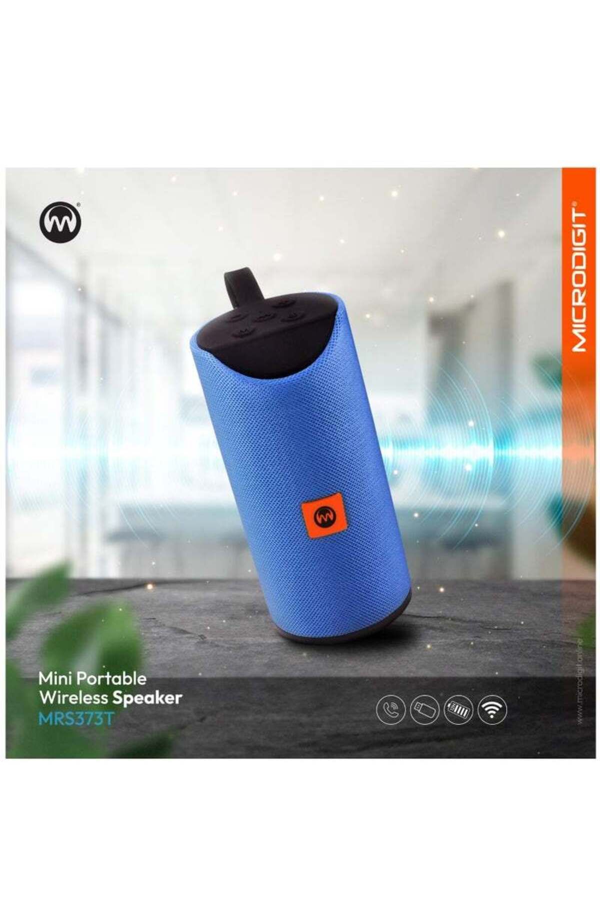 Microdigit-Mini Portable Speaker Mini Portable Bluetooth Speaker 3