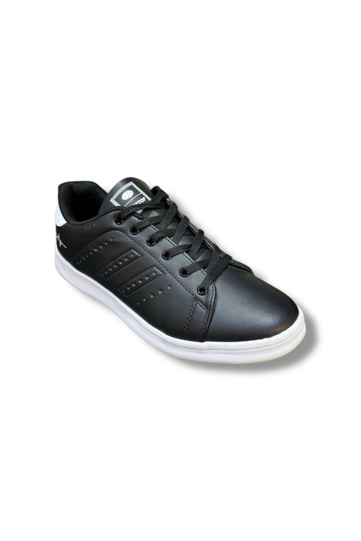 İdeal Bestof 41-M Erkek Baskılı Deri Çok Rahat Klasik Günlük Spor Sneaker Ayakkabı